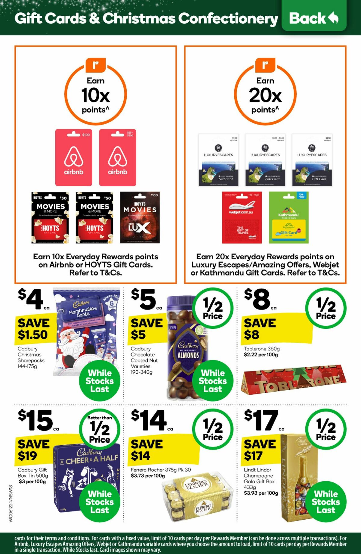 Woolworths Catalogues from 6 December