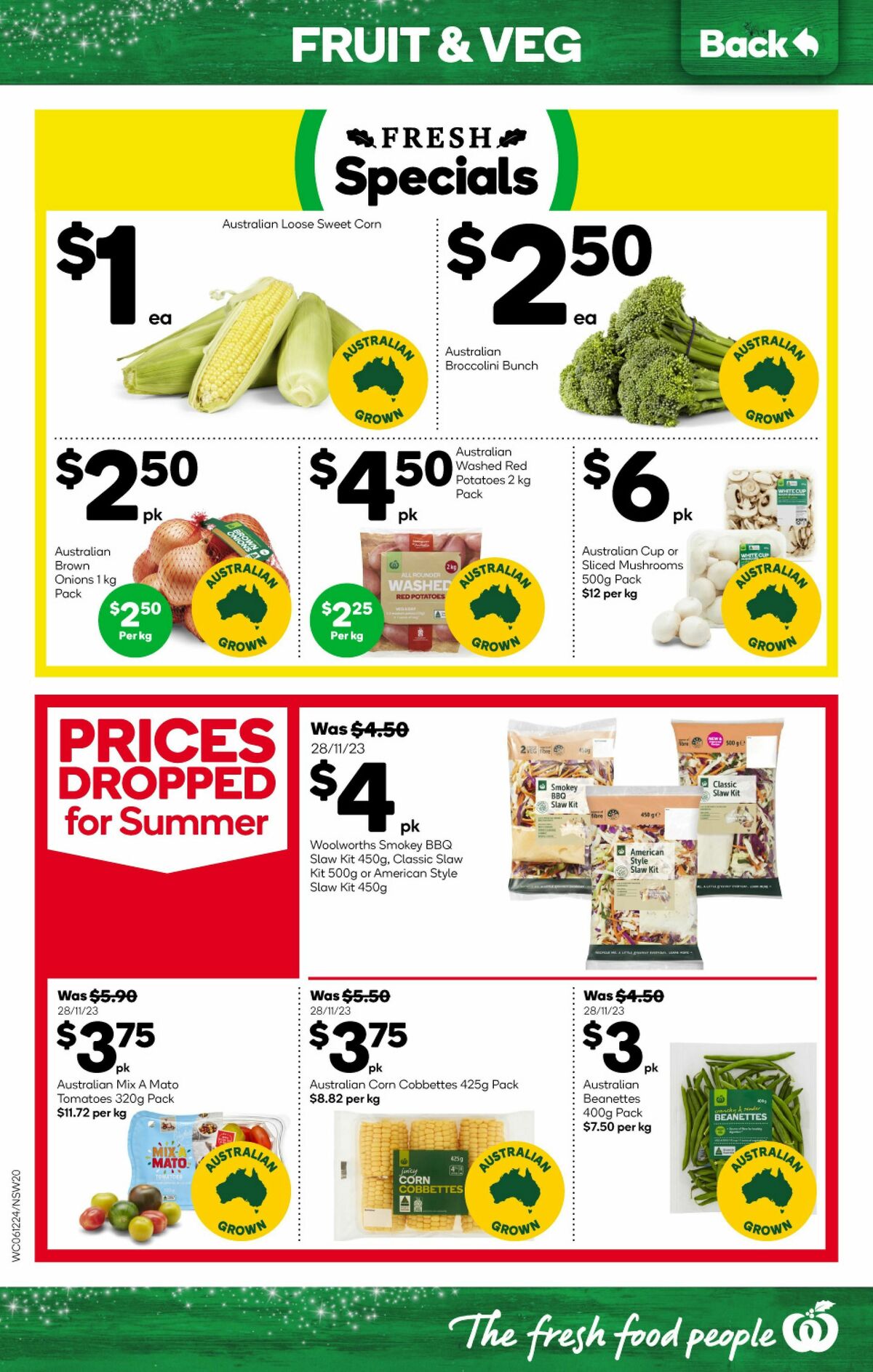 Woolworths Catalogues from 6 December