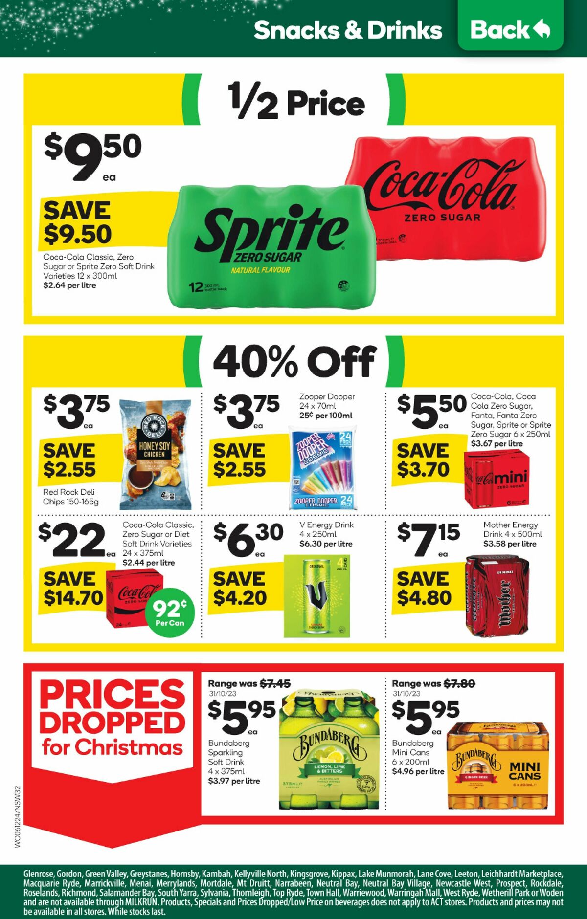 Woolworths Catalogues from 6 December