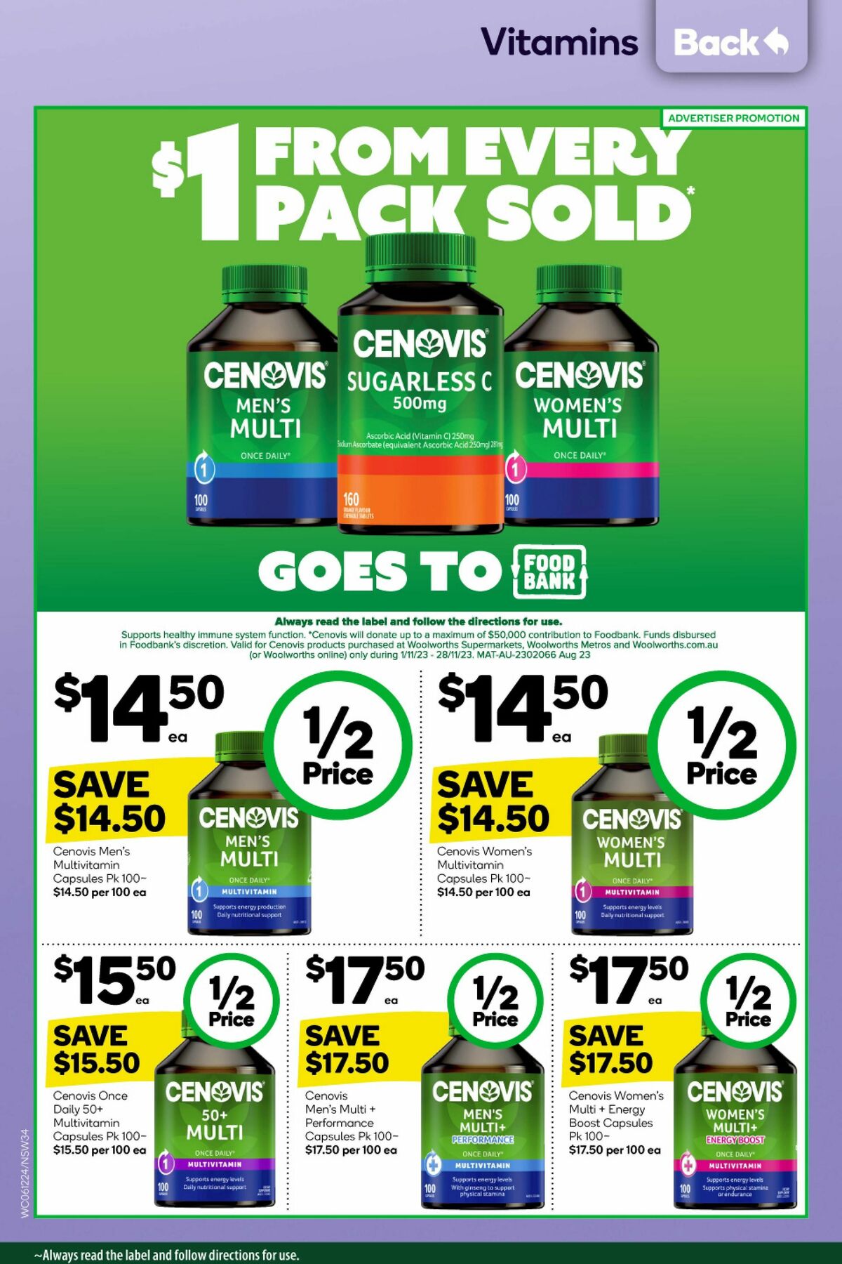 Woolworths Catalogues from 6 December