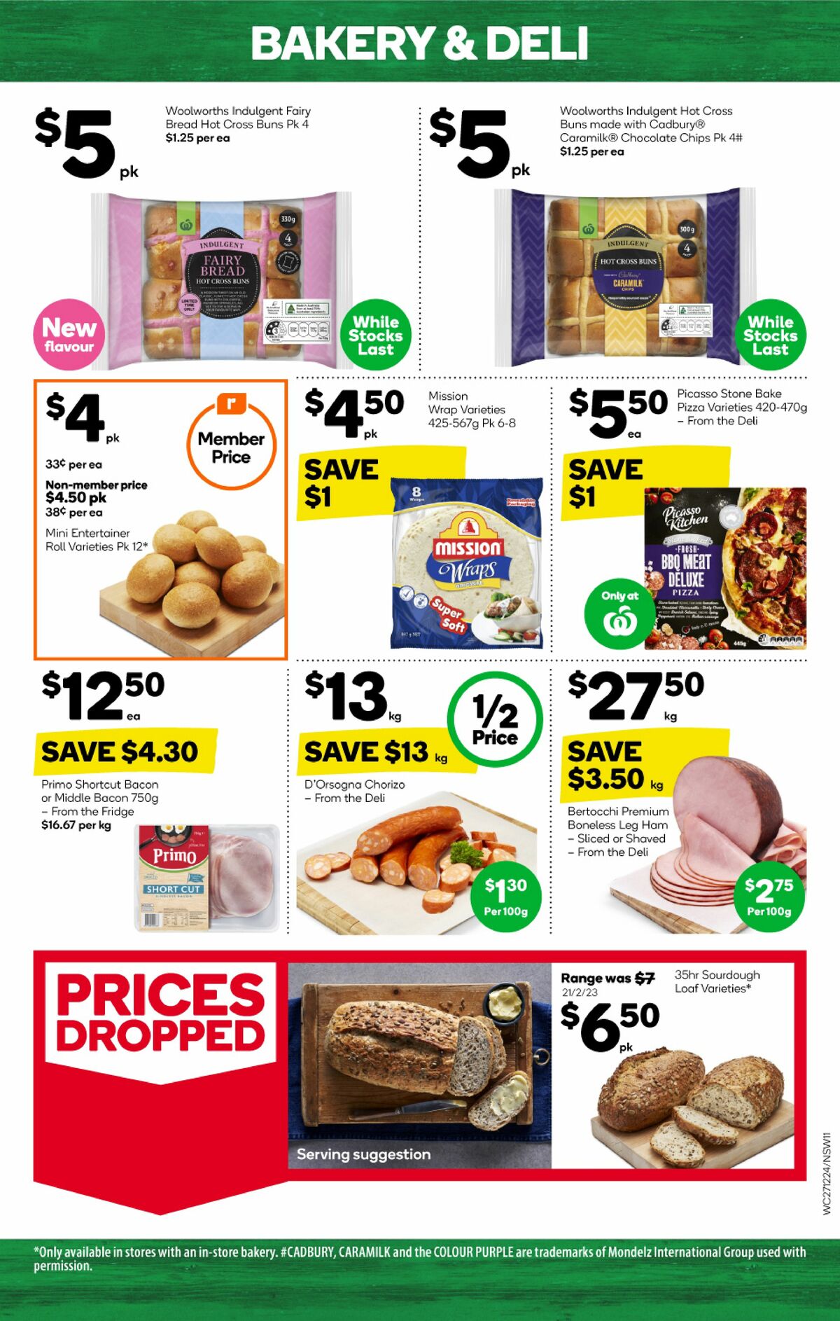 Woolworths Catalogues from 27 December