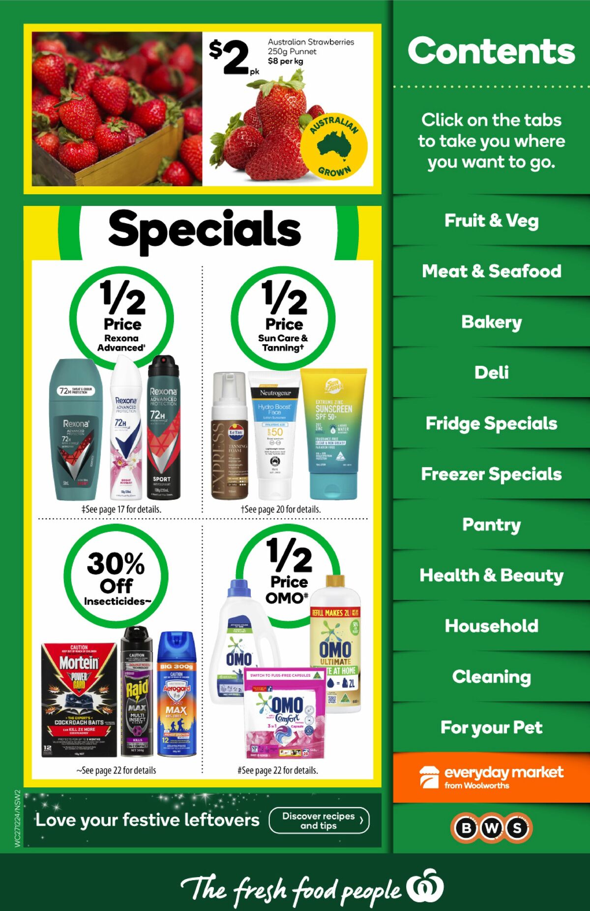 Woolworths Catalogues from 27 December