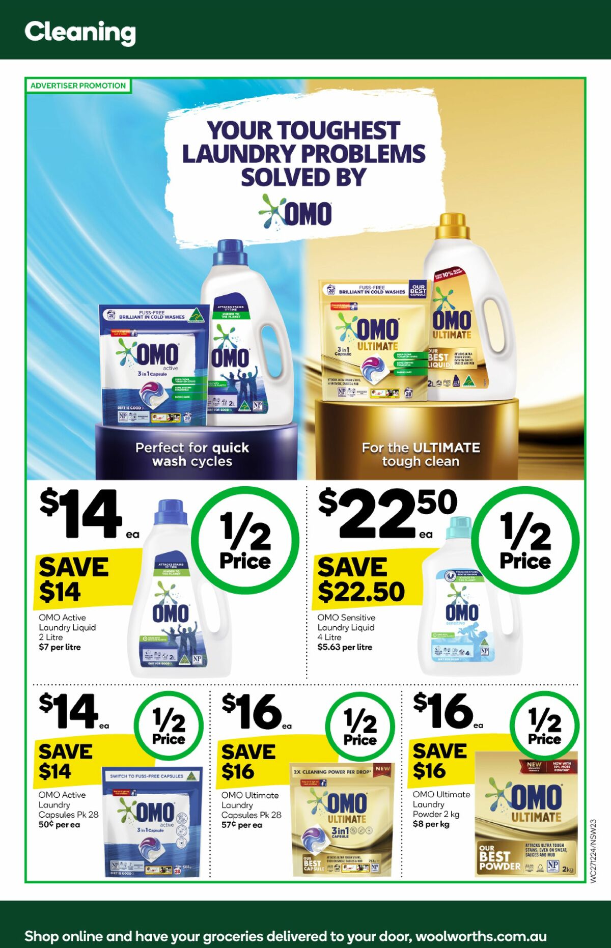 Woolworths Catalogues from 27 December