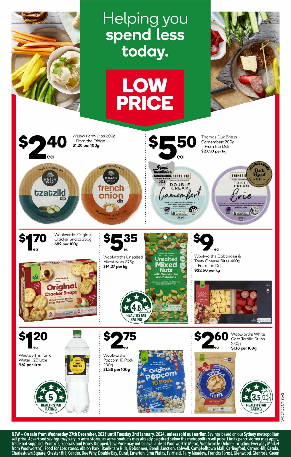 Woolworths Catalogues from 27 December