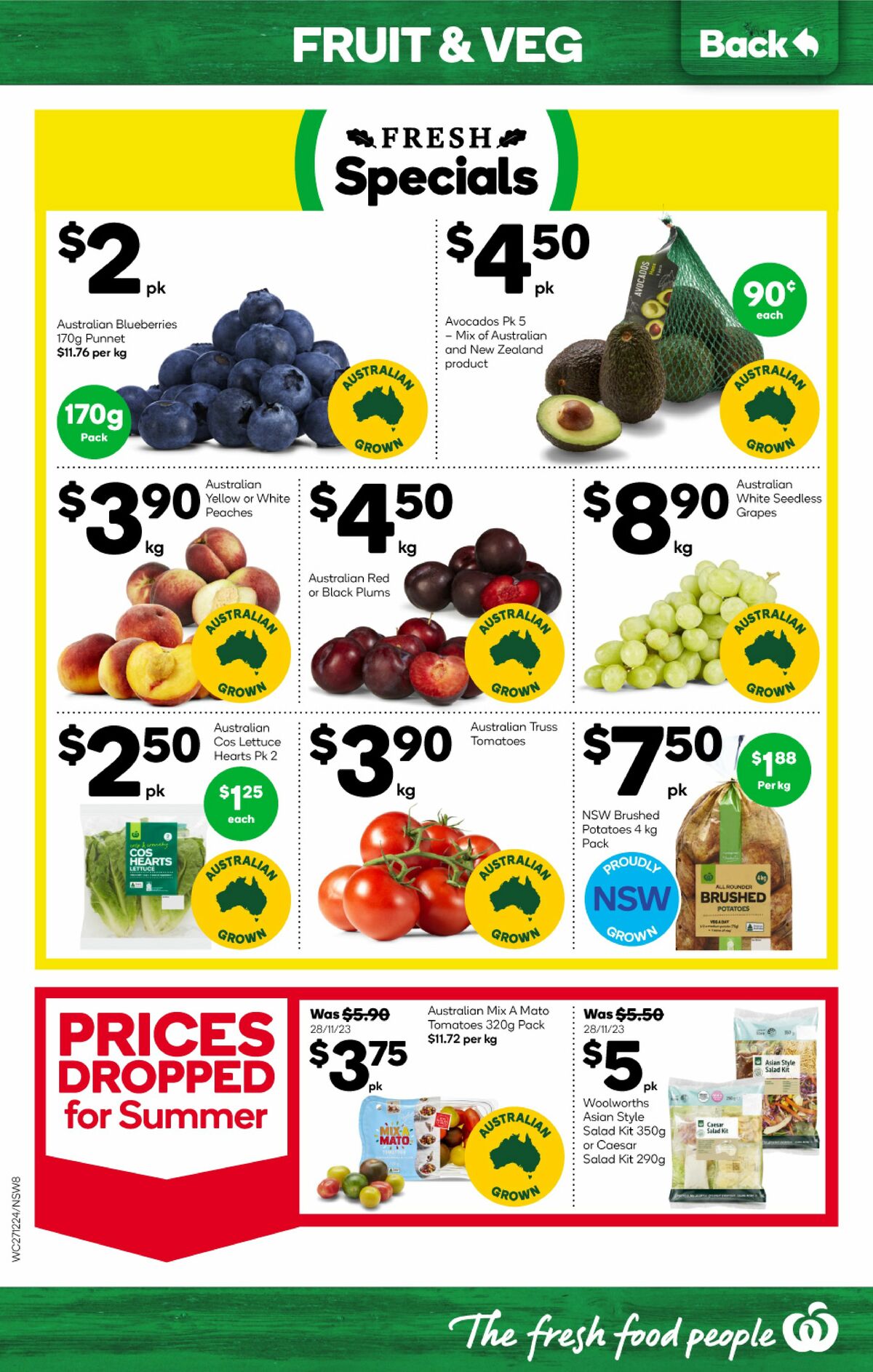 Woolworths Catalogues from 27 December
