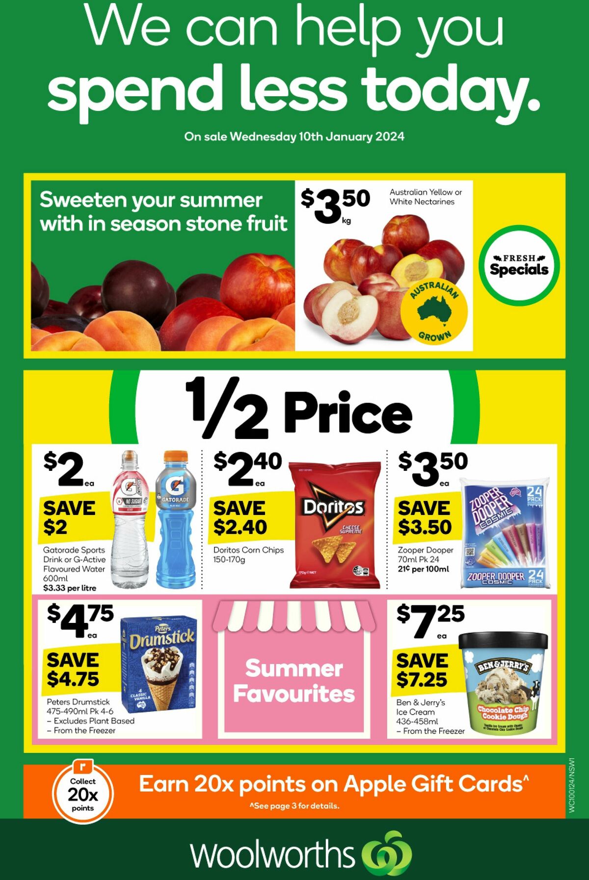 Woolworths Catalogues from 10 January