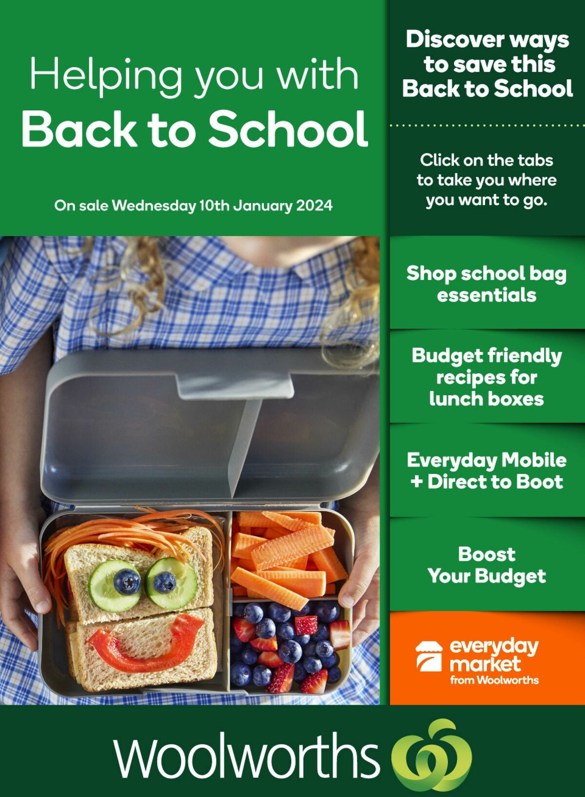 Woolworths Back to School Catalogues from 10 January