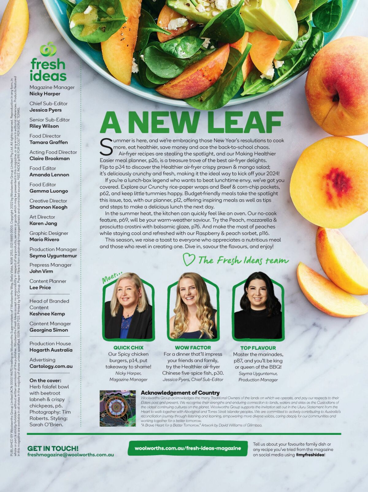 Woolworths Fresh Magazine January / February Catalogues from 12 January