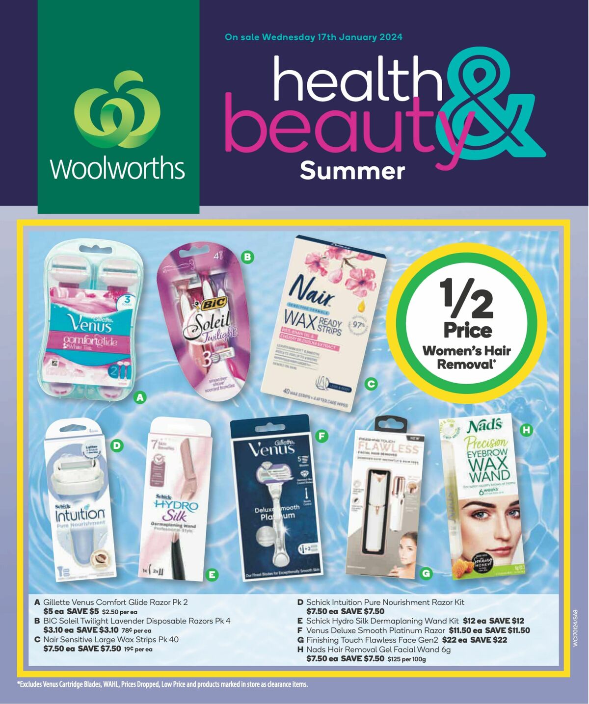 Woolworths Spring Health & Beauty Catalogues from 17 January