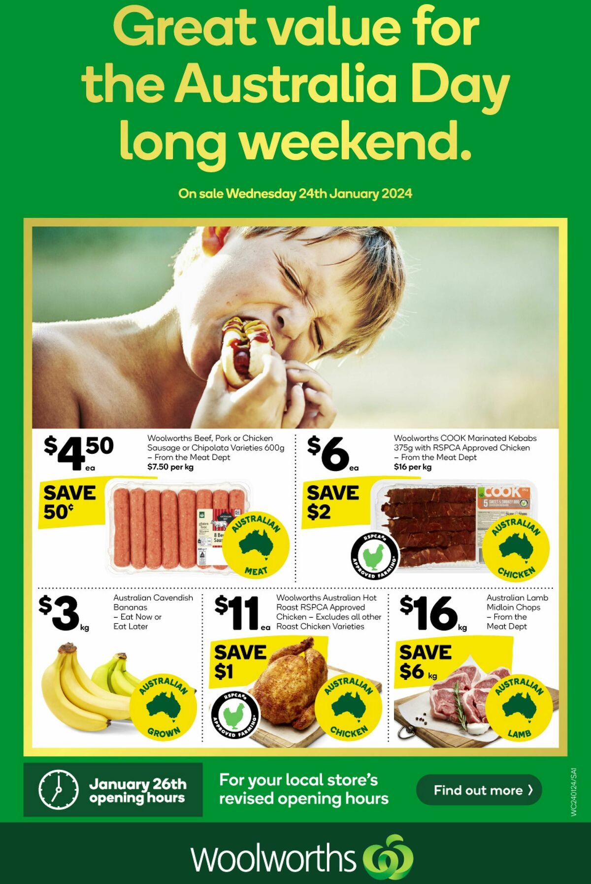 Woolworths Catalogues from 24 January