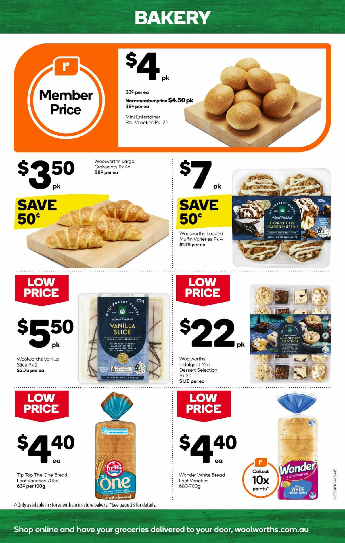 Woolworths Catalogues from 24 January