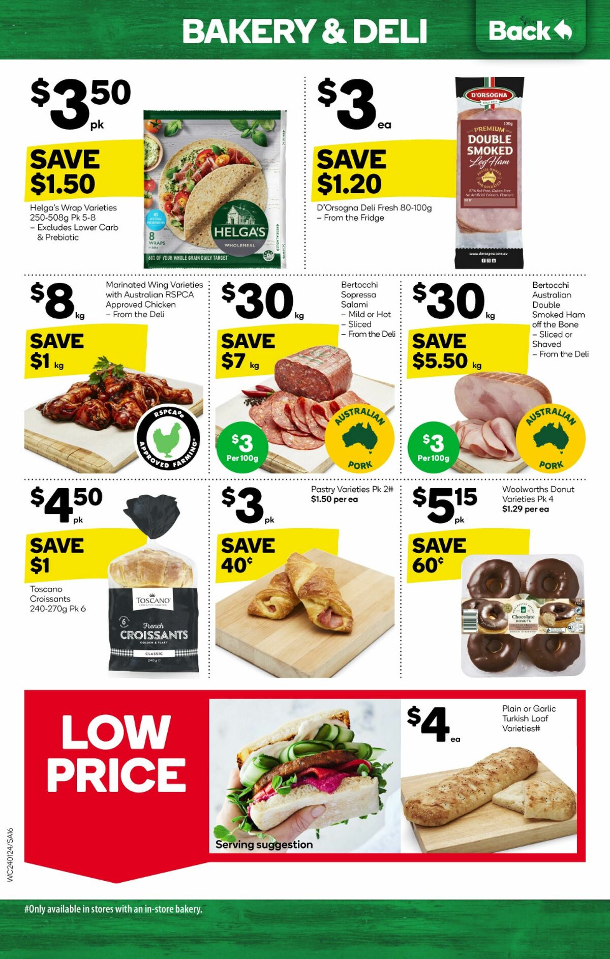 Woolworths Catalogues from 24 January