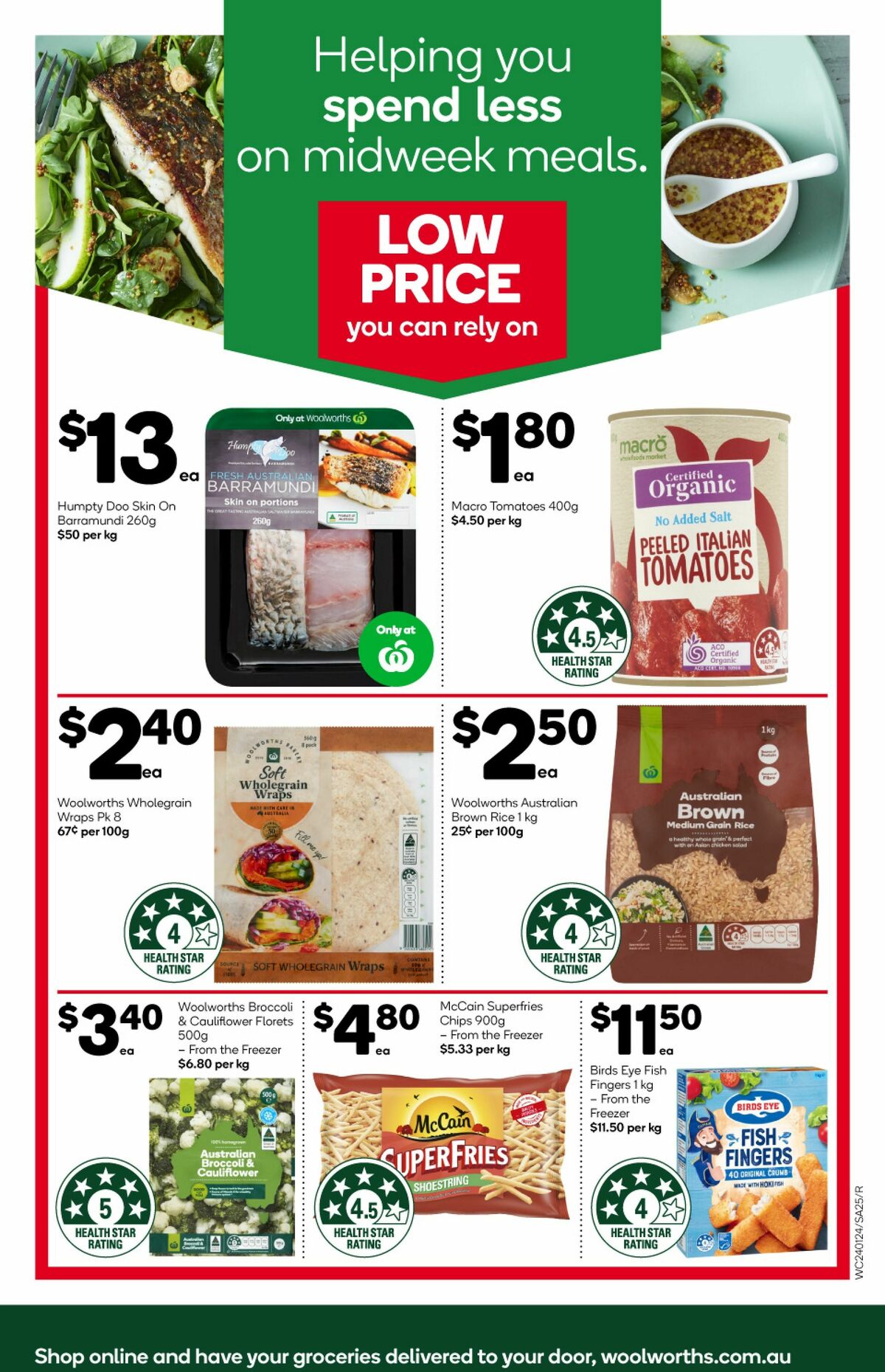Woolworths Catalogues from 24 January