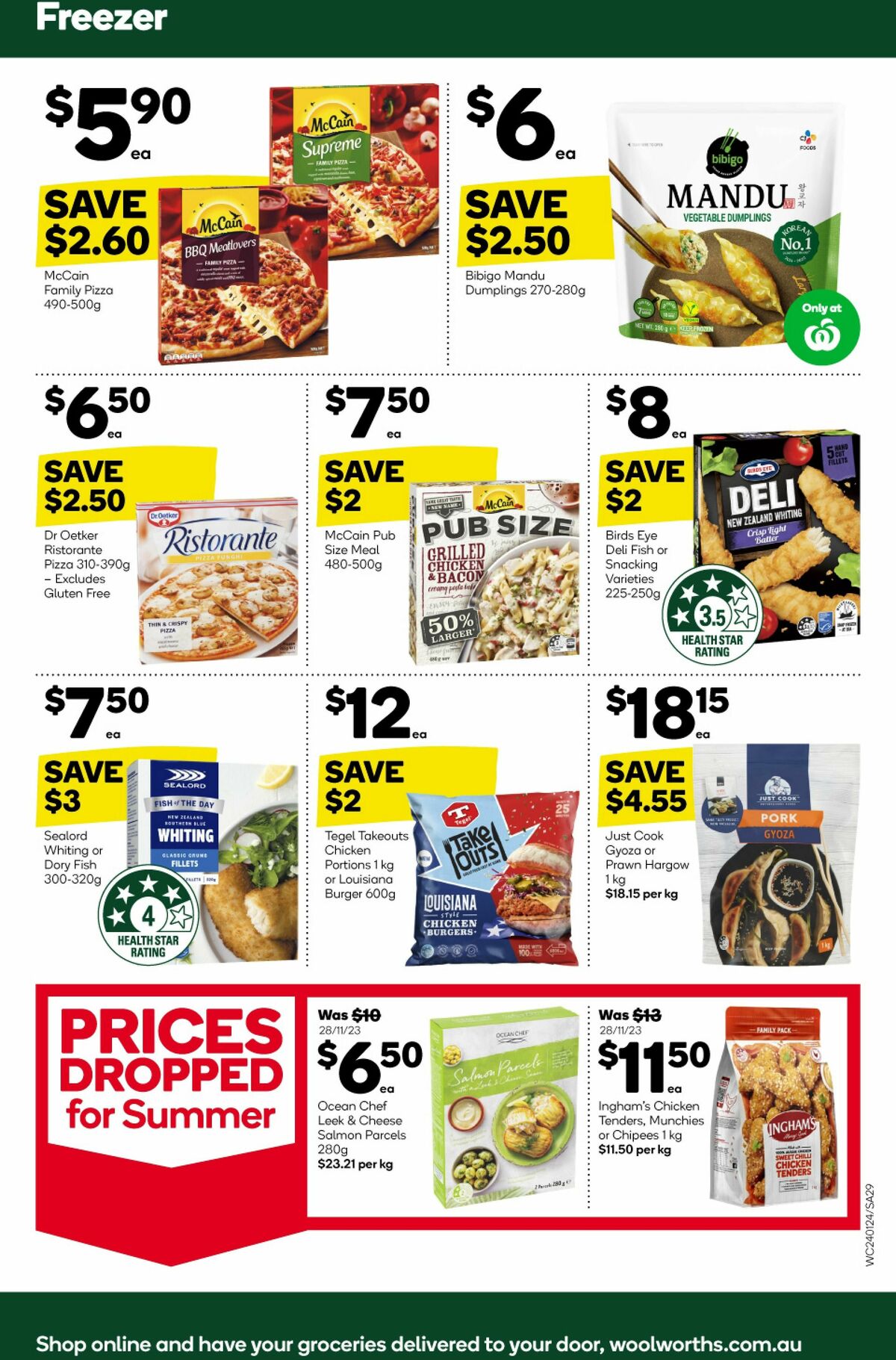 Woolworths Catalogues from 24 January