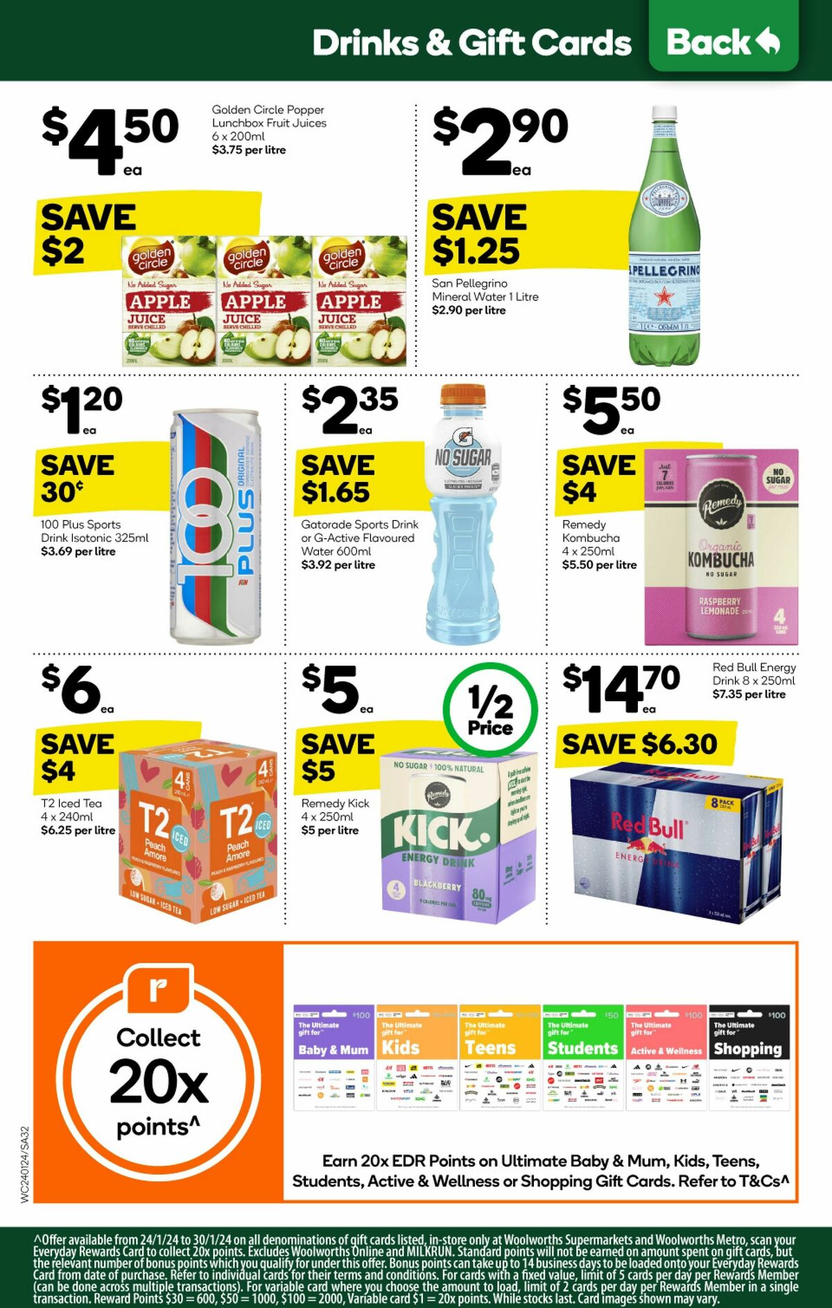 Woolworths Catalogues from 24 January