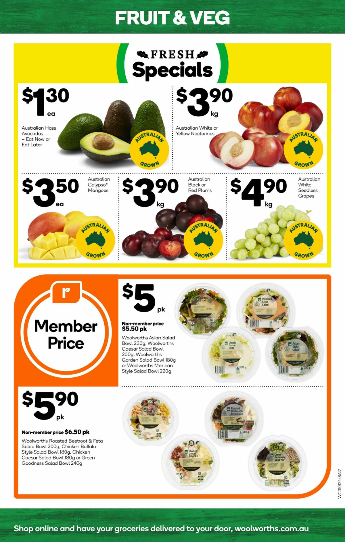 Woolworths Catalogues from 31 January