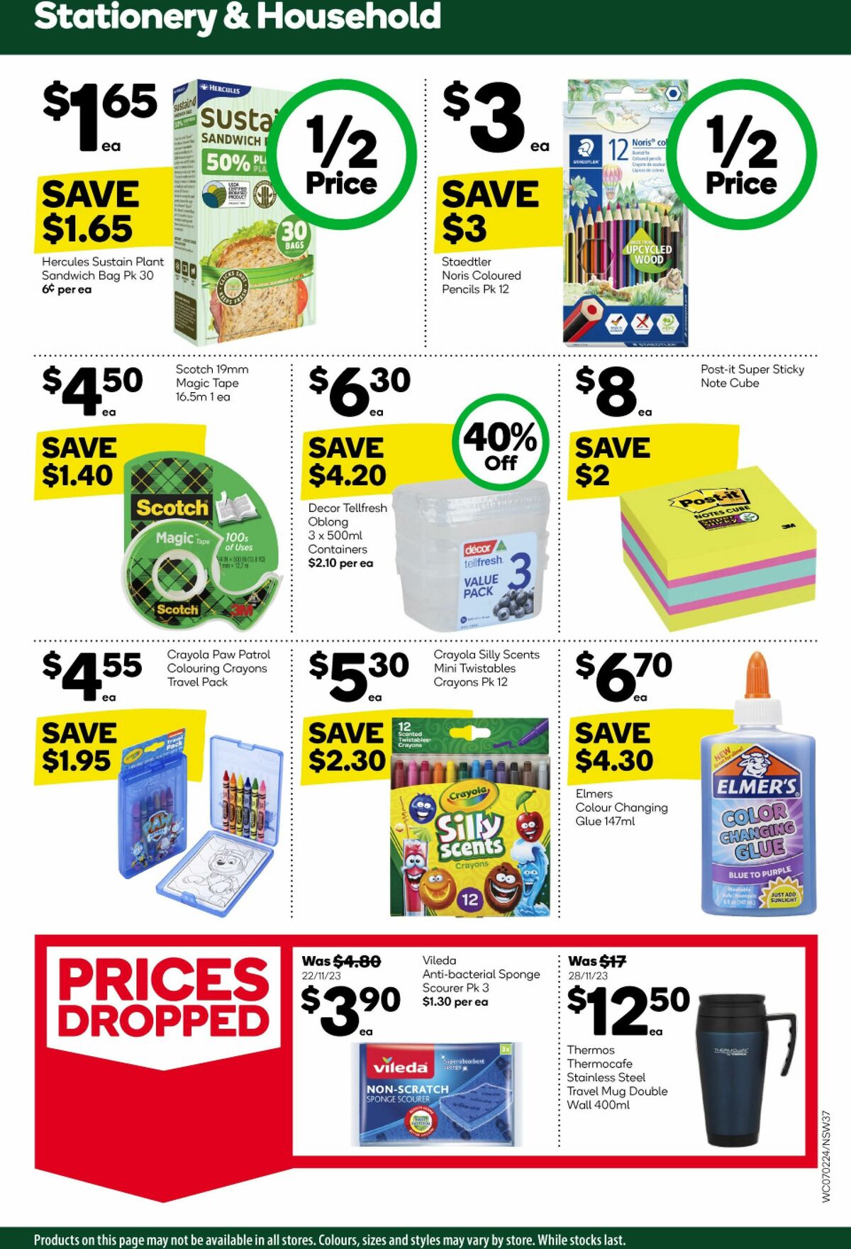 Woolworths Catalogues from 7 February