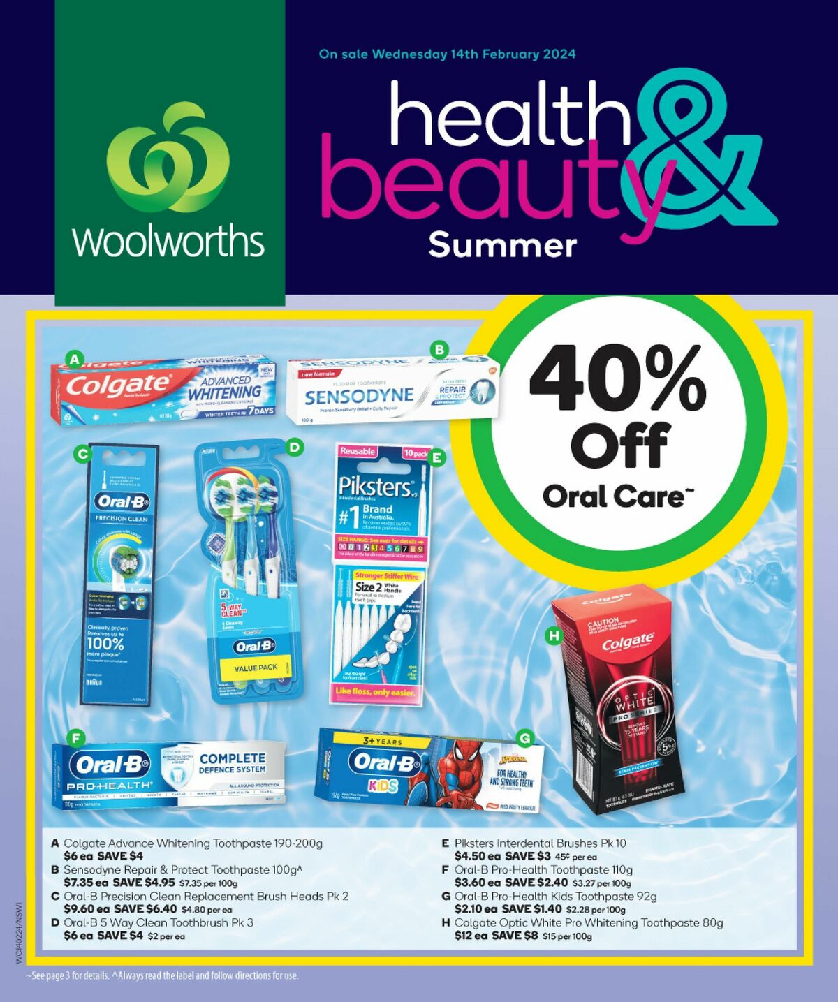 Woolworths Summer Health & Beauty Catalogues from 14 February