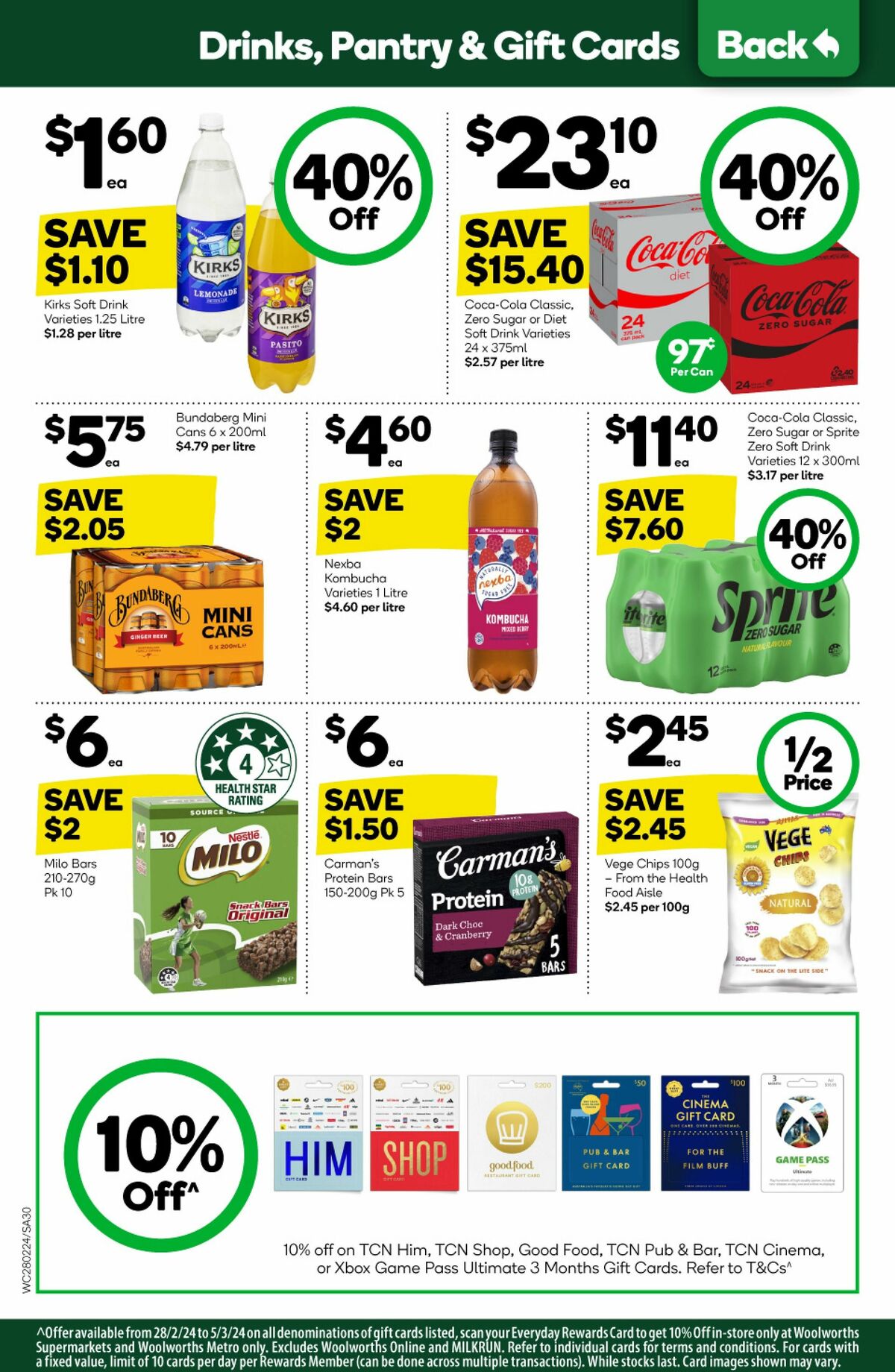 Woolworths Catalogues from 28 February
