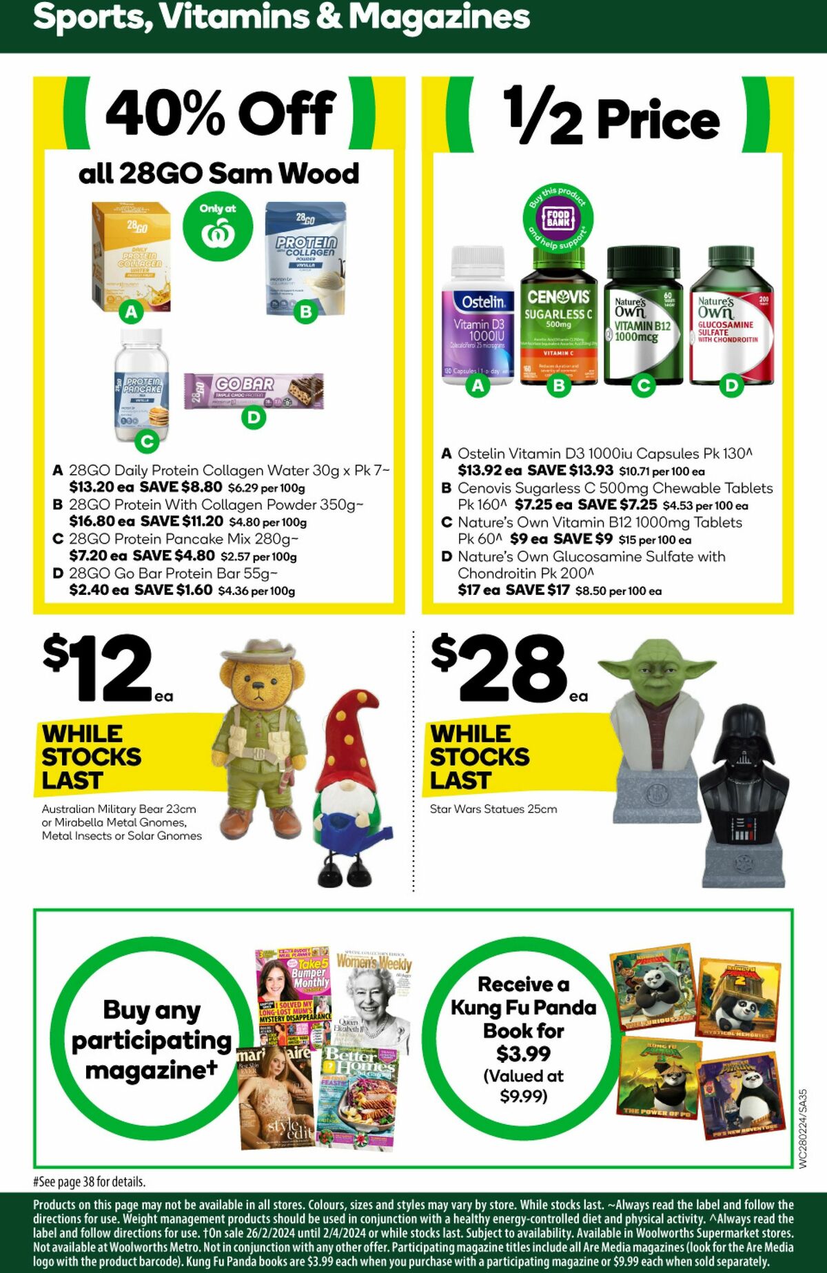 Woolworths Catalogues from 28 February