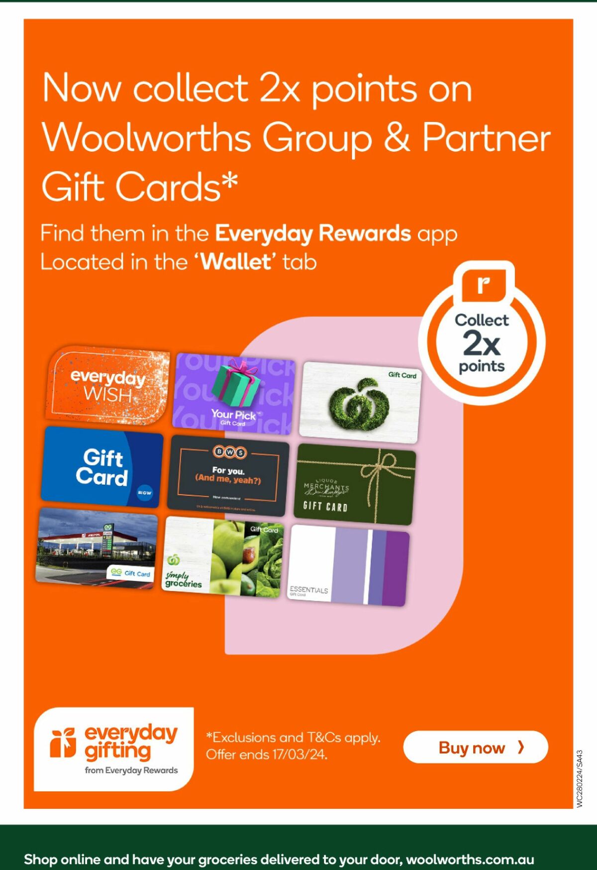 Woolworths Catalogues from 28 February