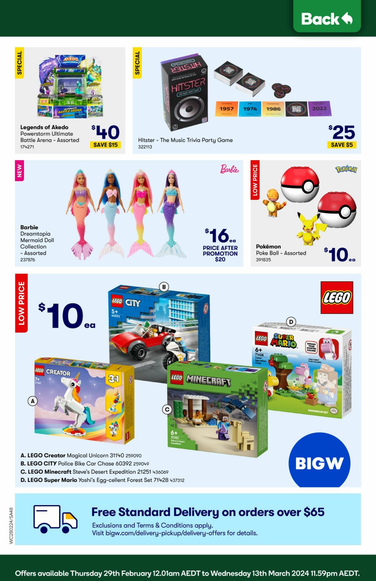 Woolworths Catalogues from 28 February