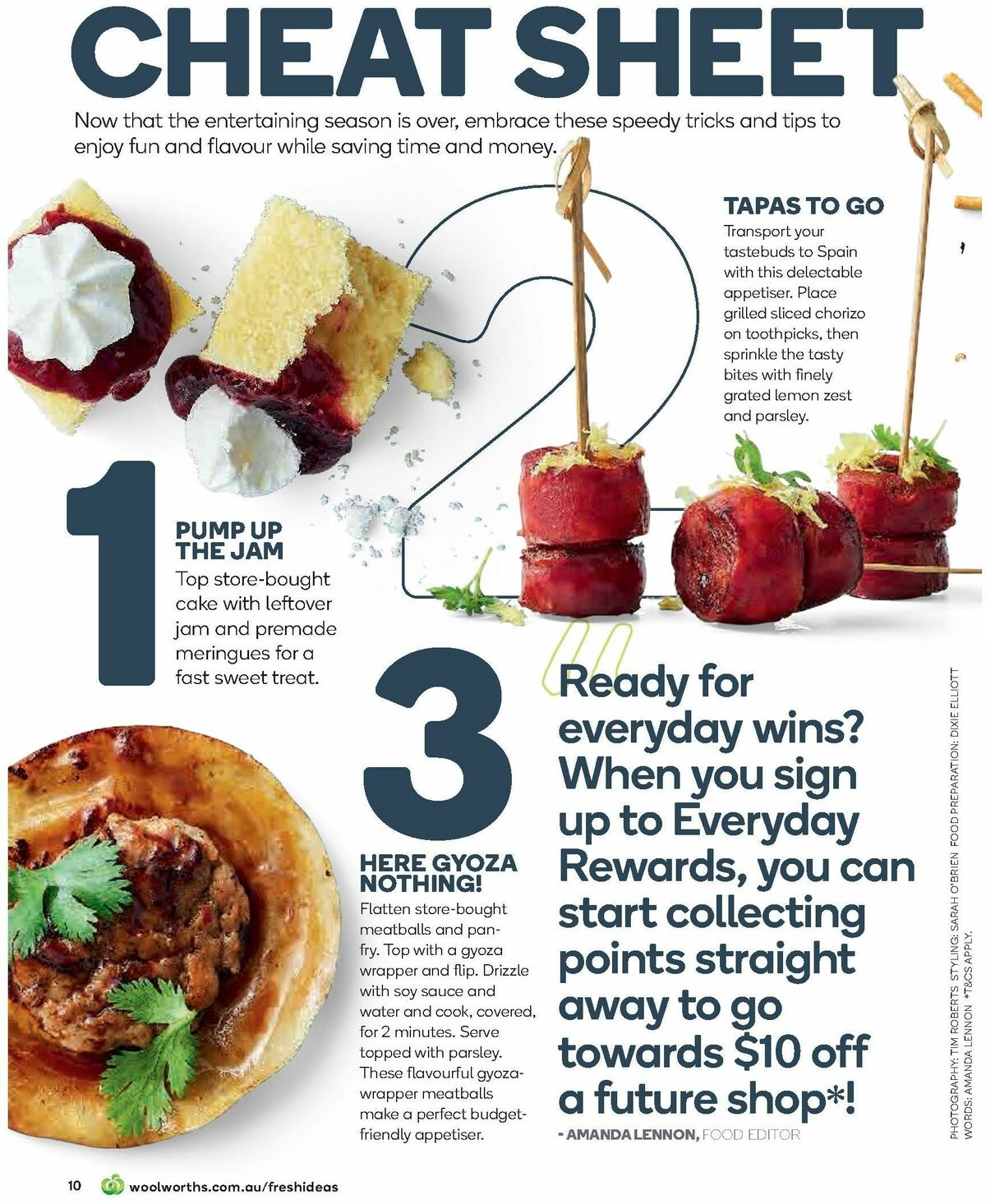 Woolworths Fresh Ideas Magazine March Catalogues from 1 March