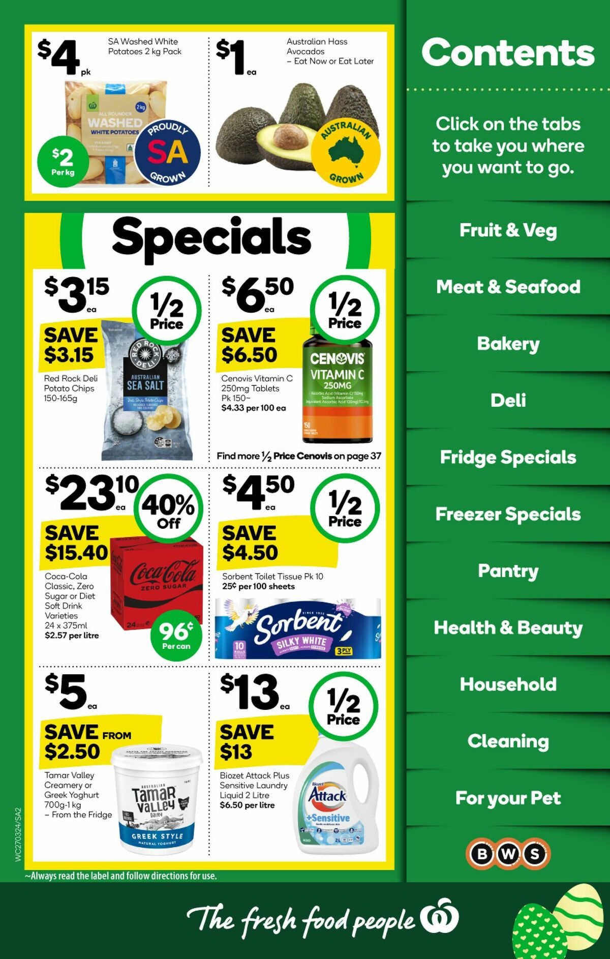 Woolworths Catalogues from 27 March