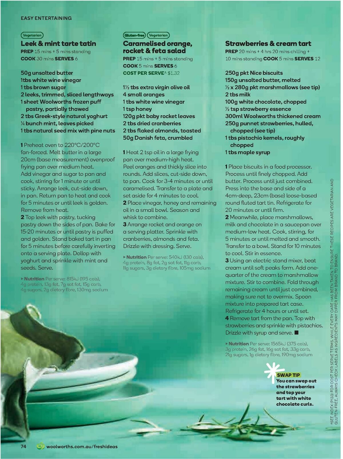 Woolworths Fresh Ideas Magazine April Catalogues from 1 April