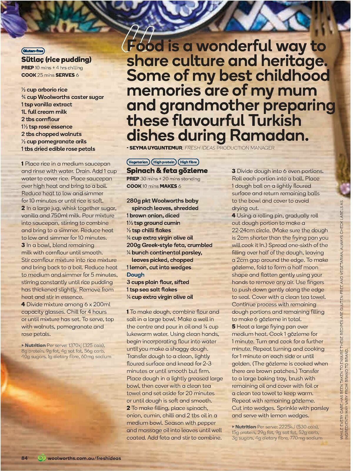 Woolworths Fresh Ideas Magazine April Catalogues from 1 April