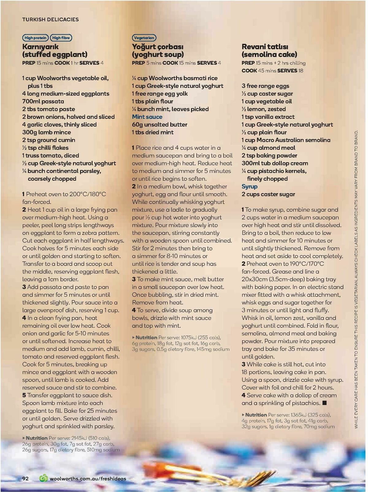 Woolworths Fresh Ideas Magazine April Catalogues from 1 April