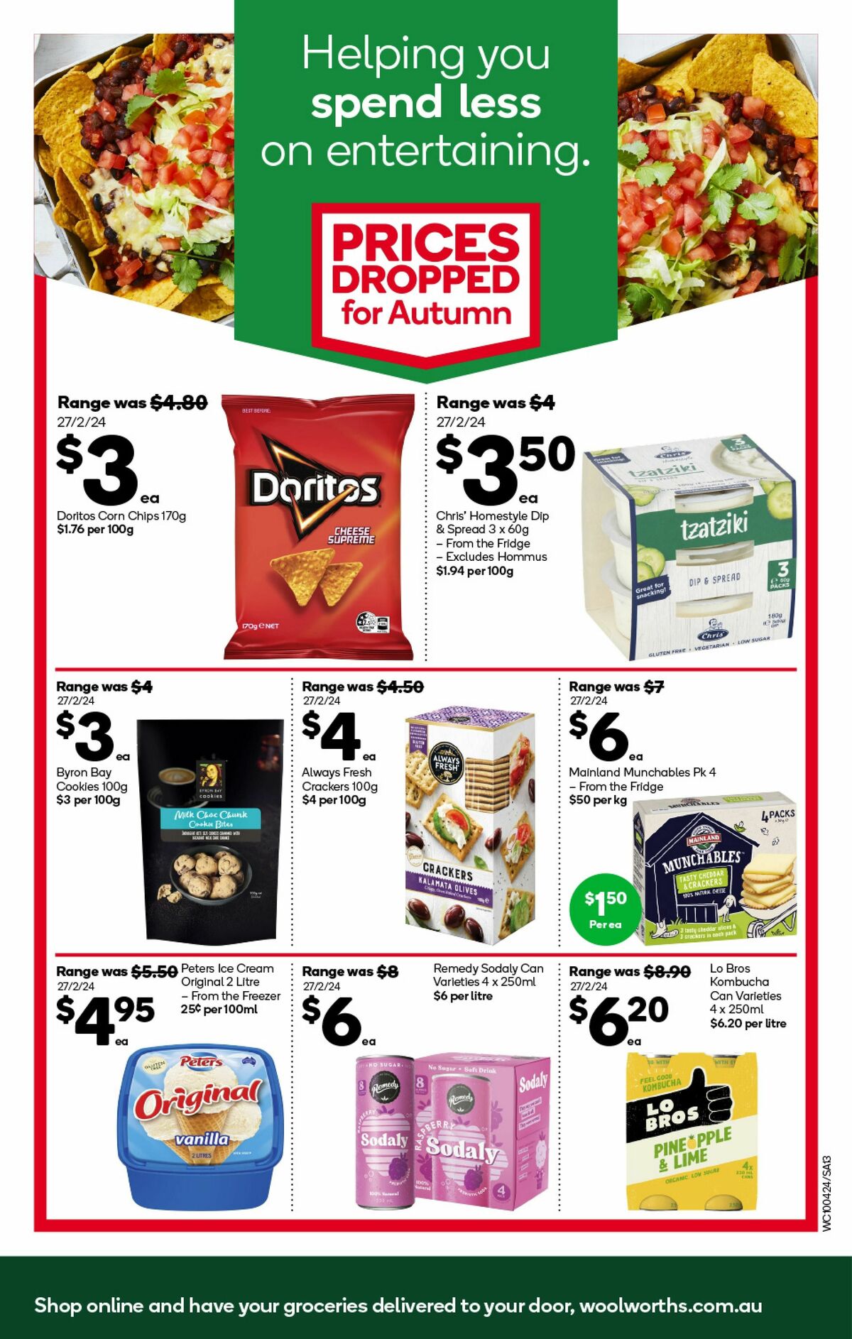 Woolworths Catalogues from 10 April