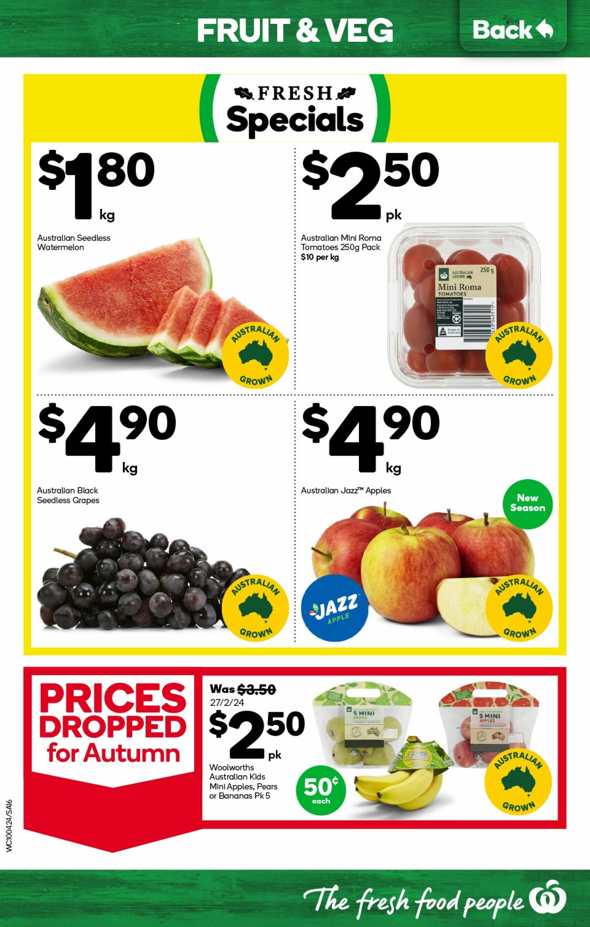 Woolworths Catalogues from 10 April