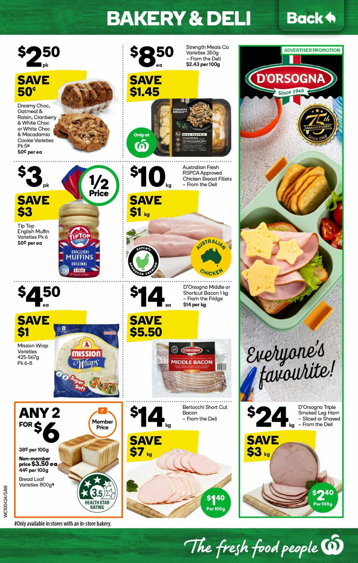 Woolworths Catalogues from 10 April