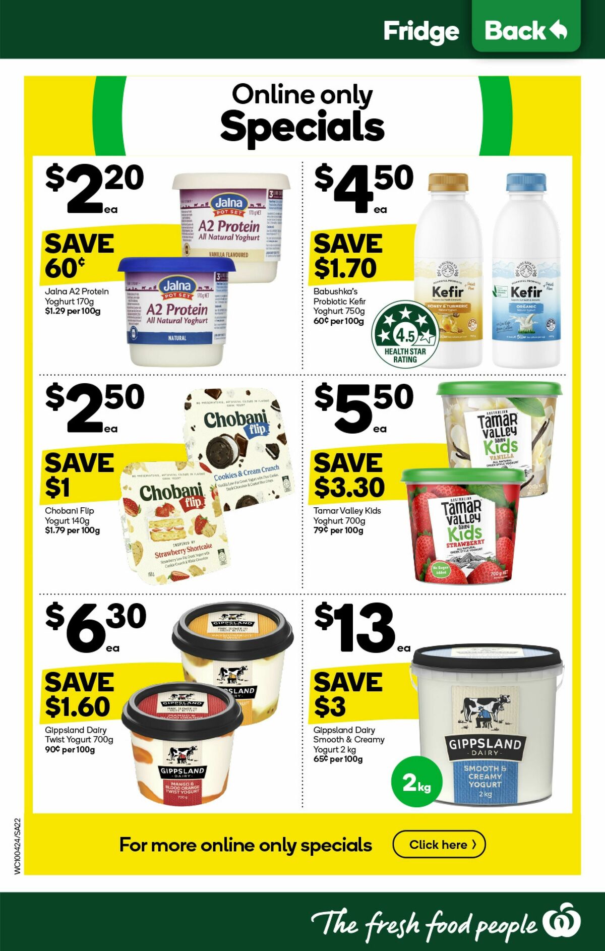 Woolworths Catalogues from 10 April