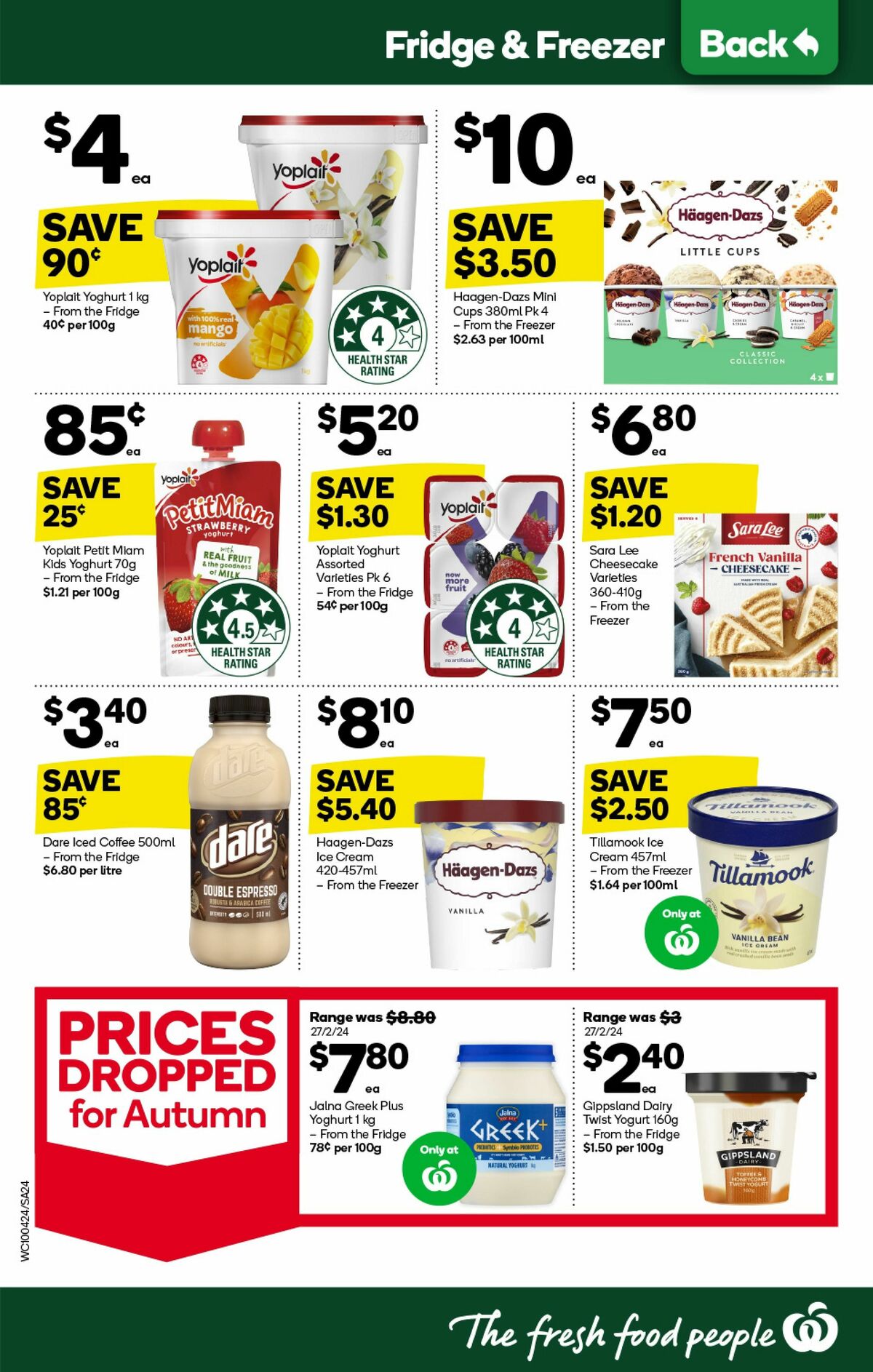 Woolworths Catalogues from 10 April