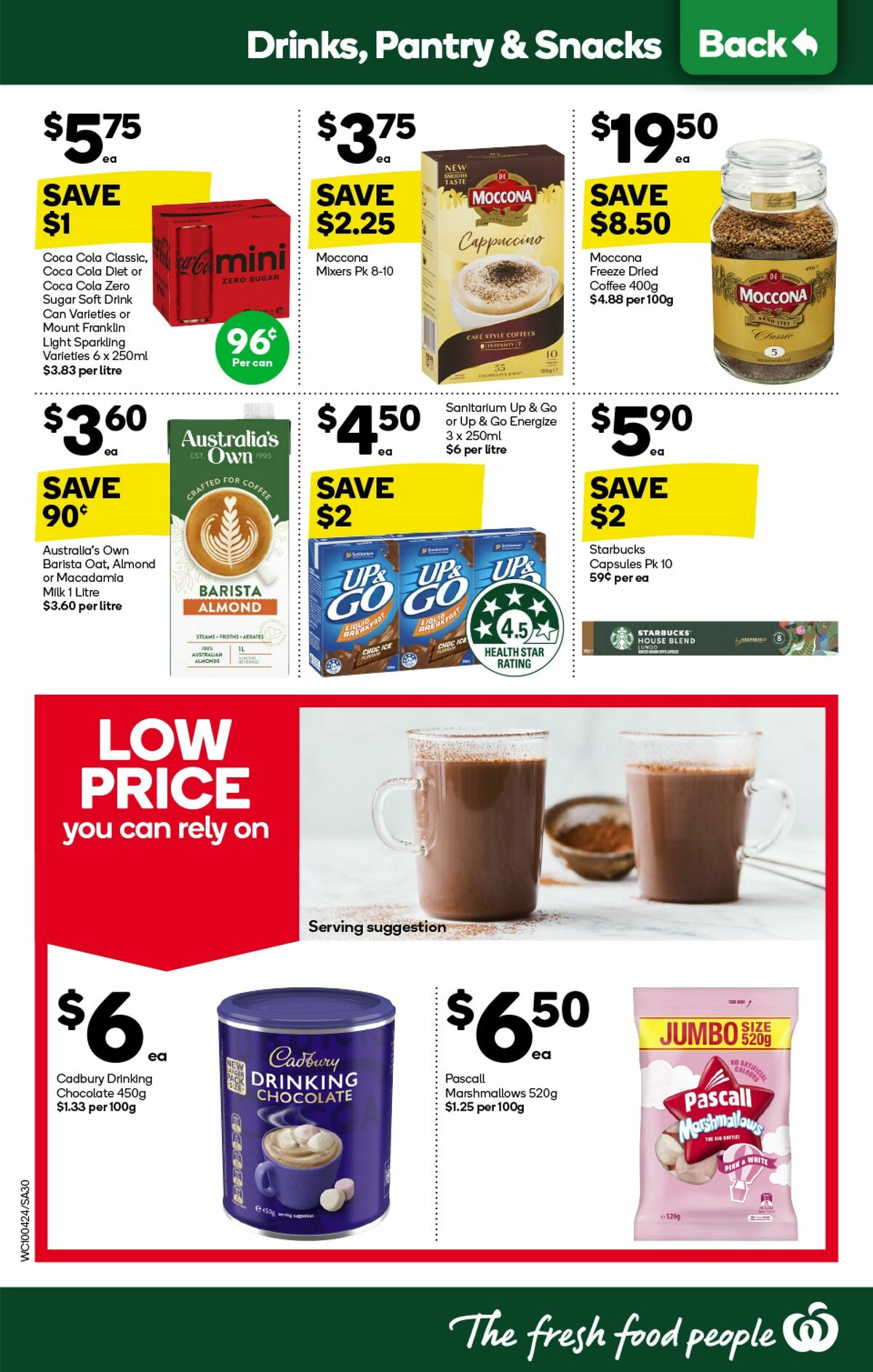 Woolworths Catalogues from 10 April