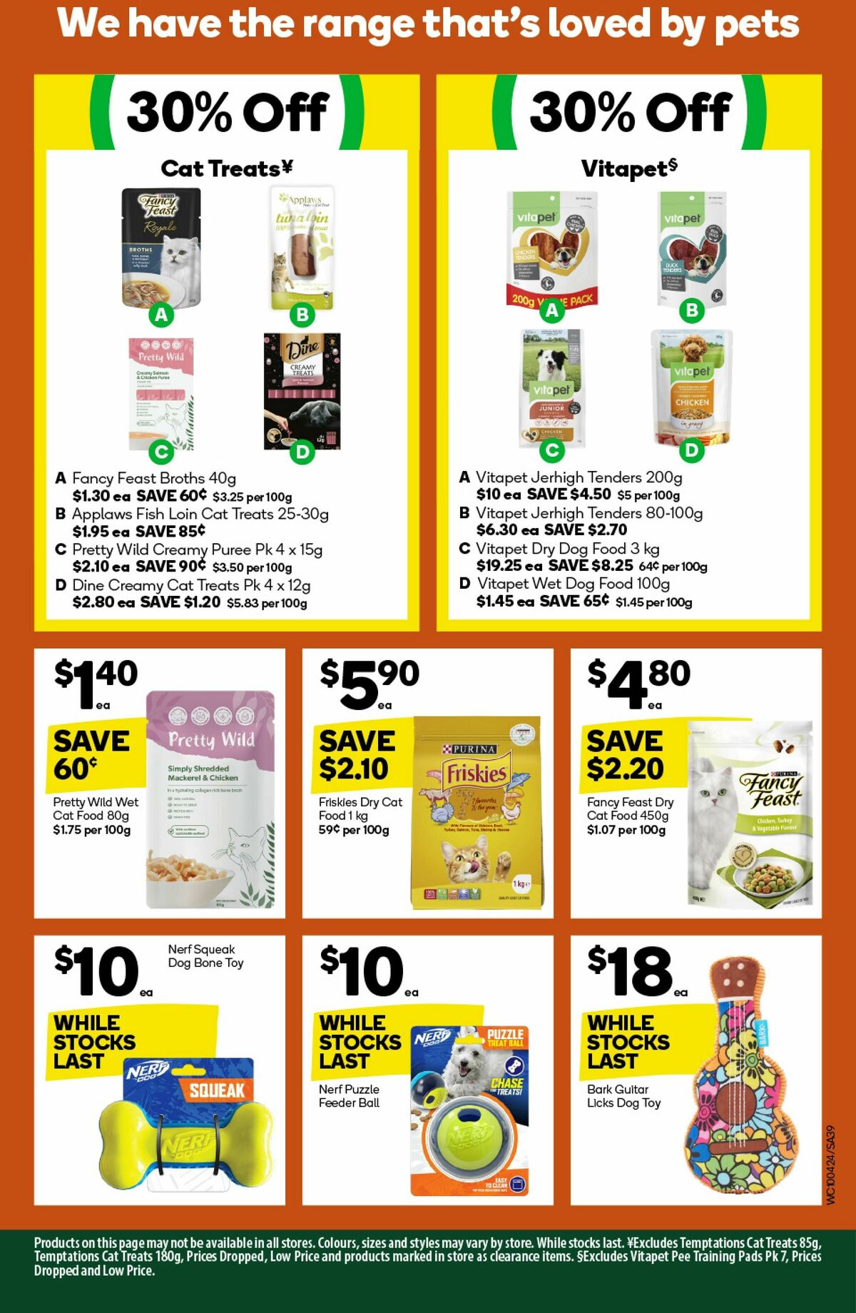 Woolworths Catalogues from 10 April
