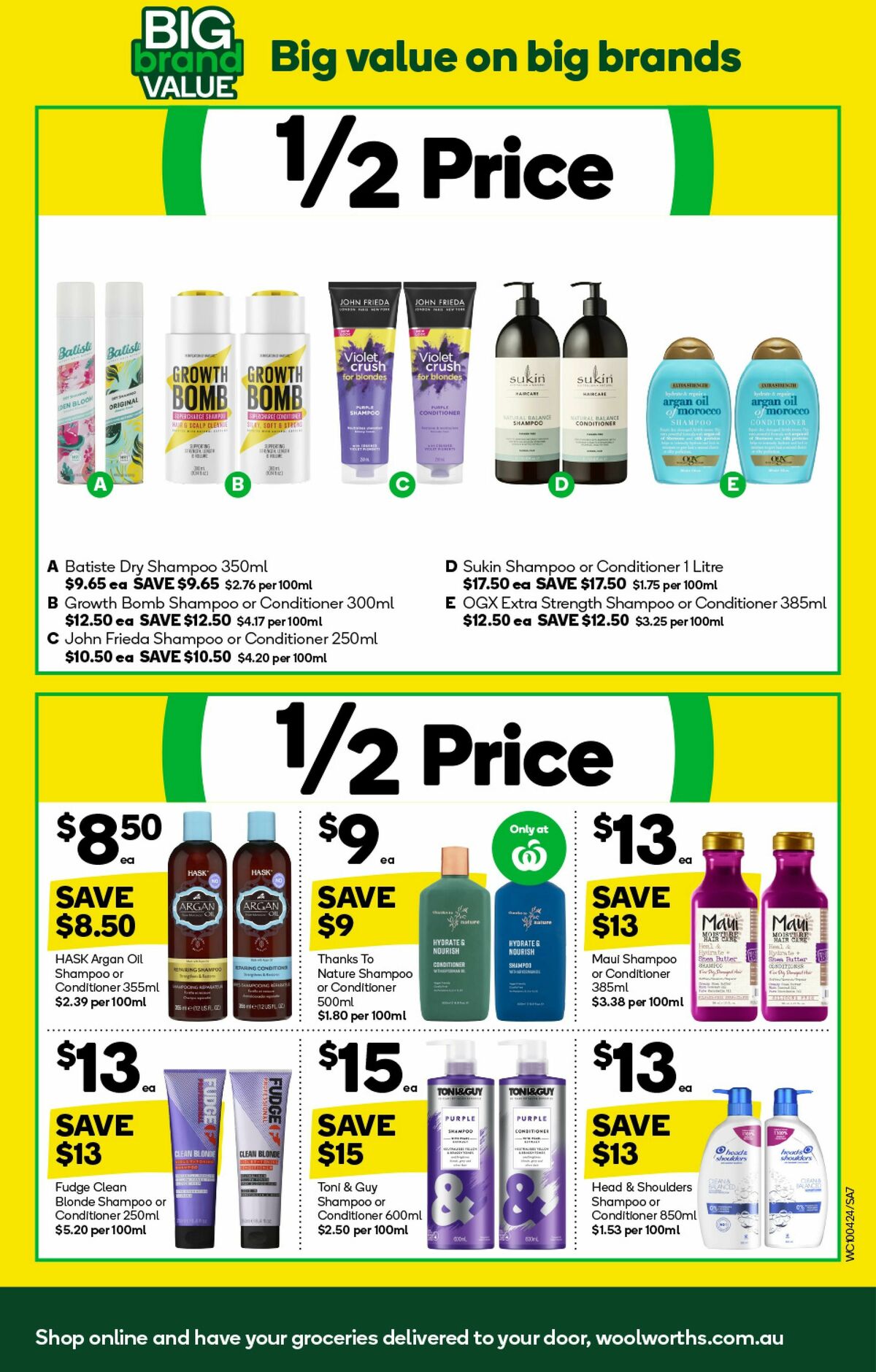 Woolworths Catalogues from 10 April