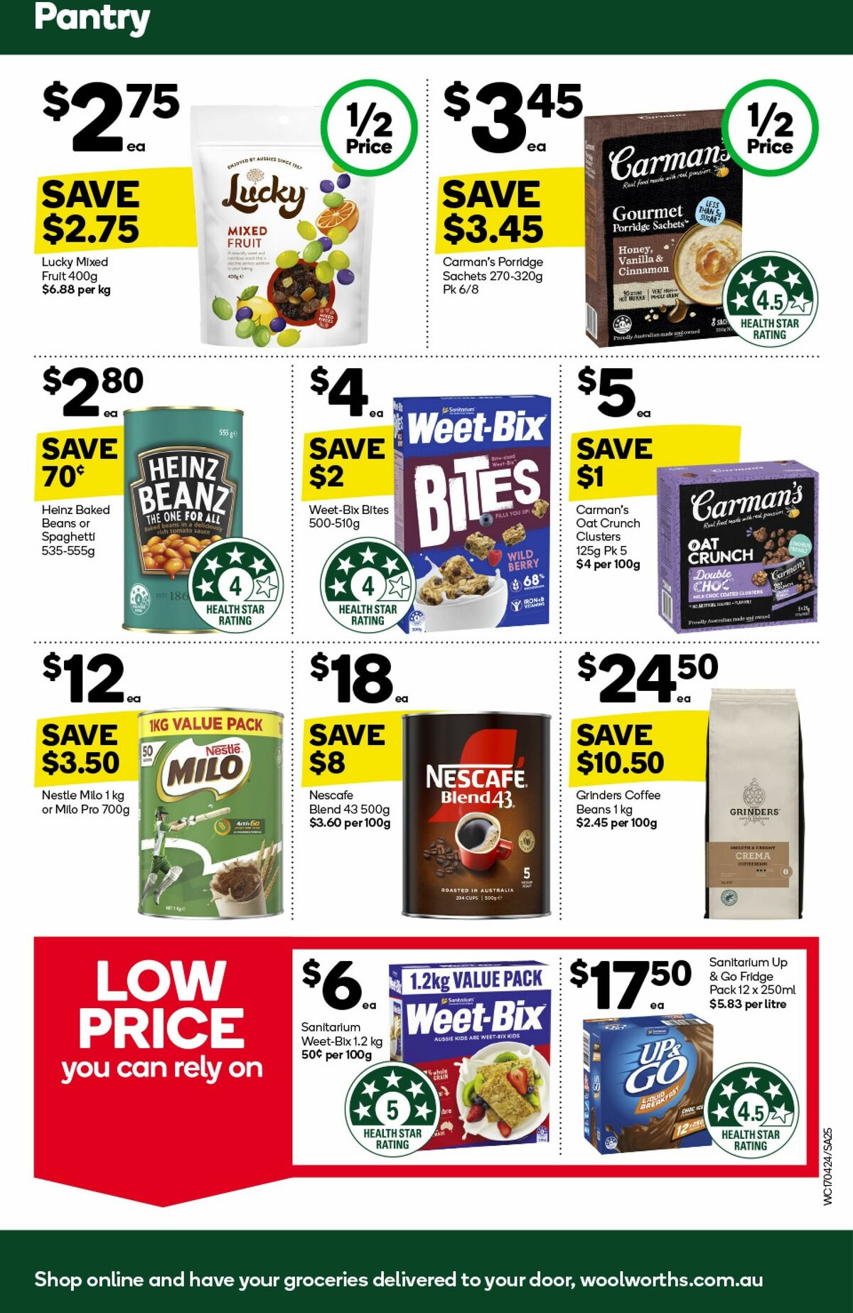 Woolworths Catalogues from 17 April