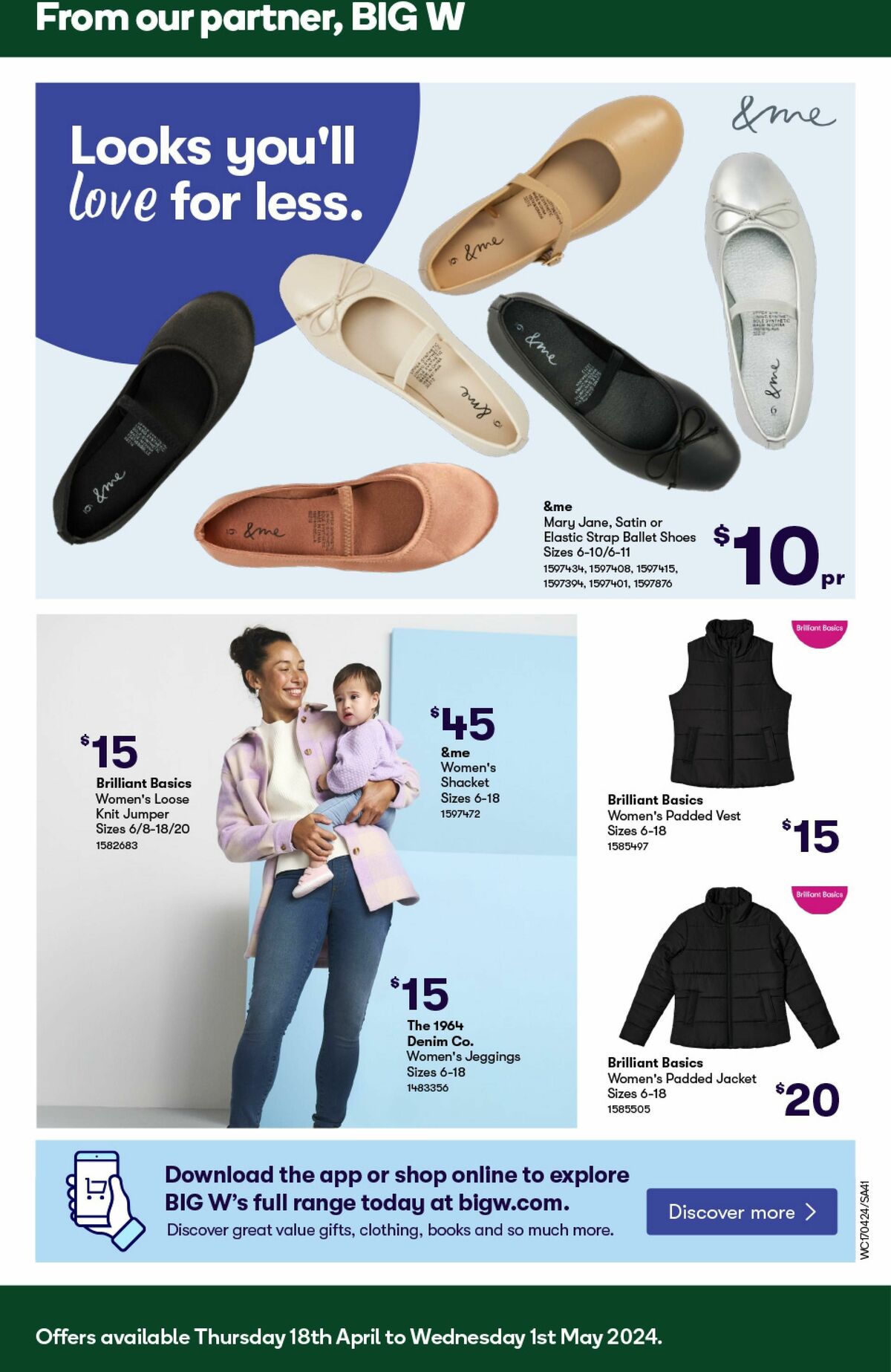 Woolworths Catalogues from 17 April