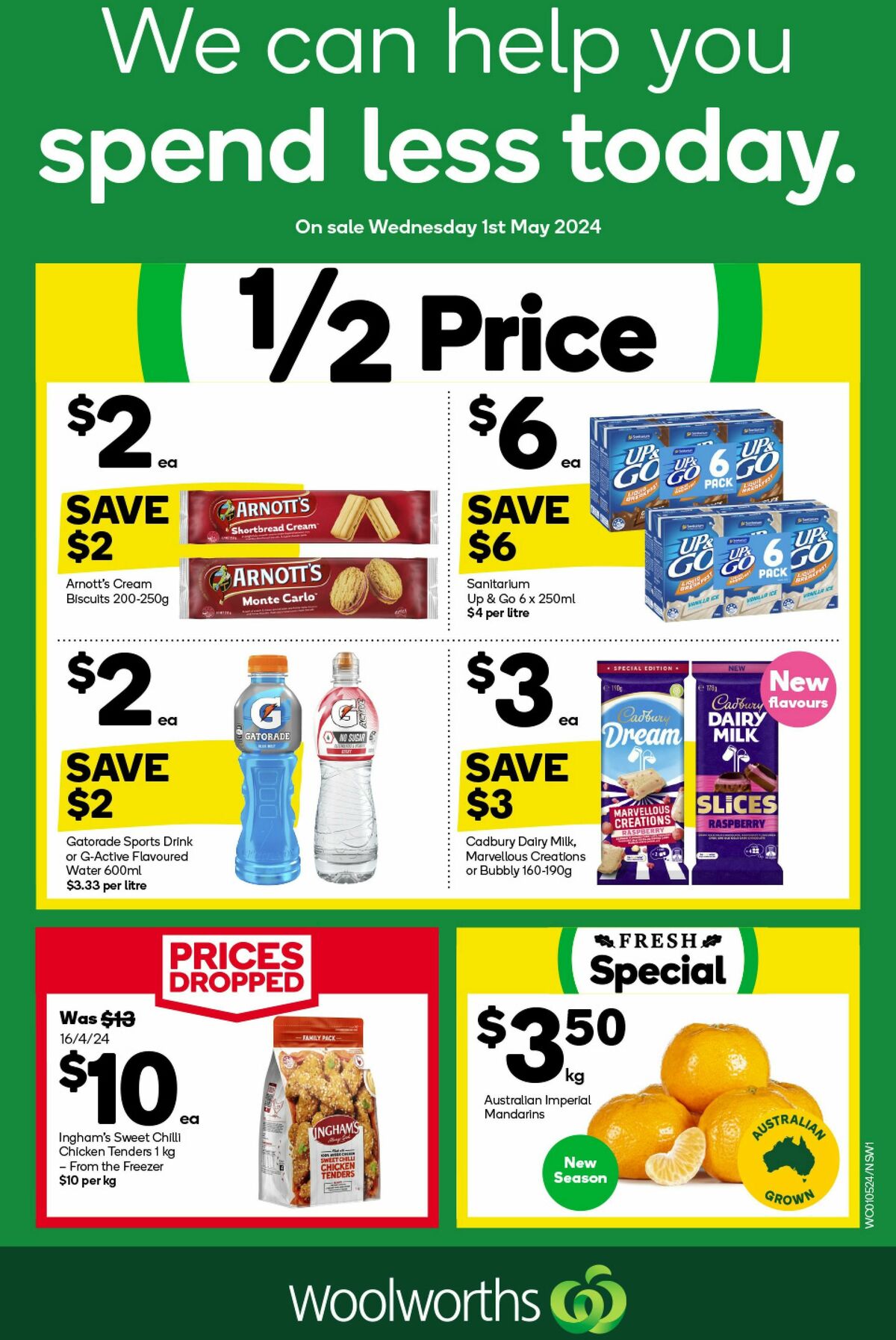 Woolworths Catalogues from 1 May