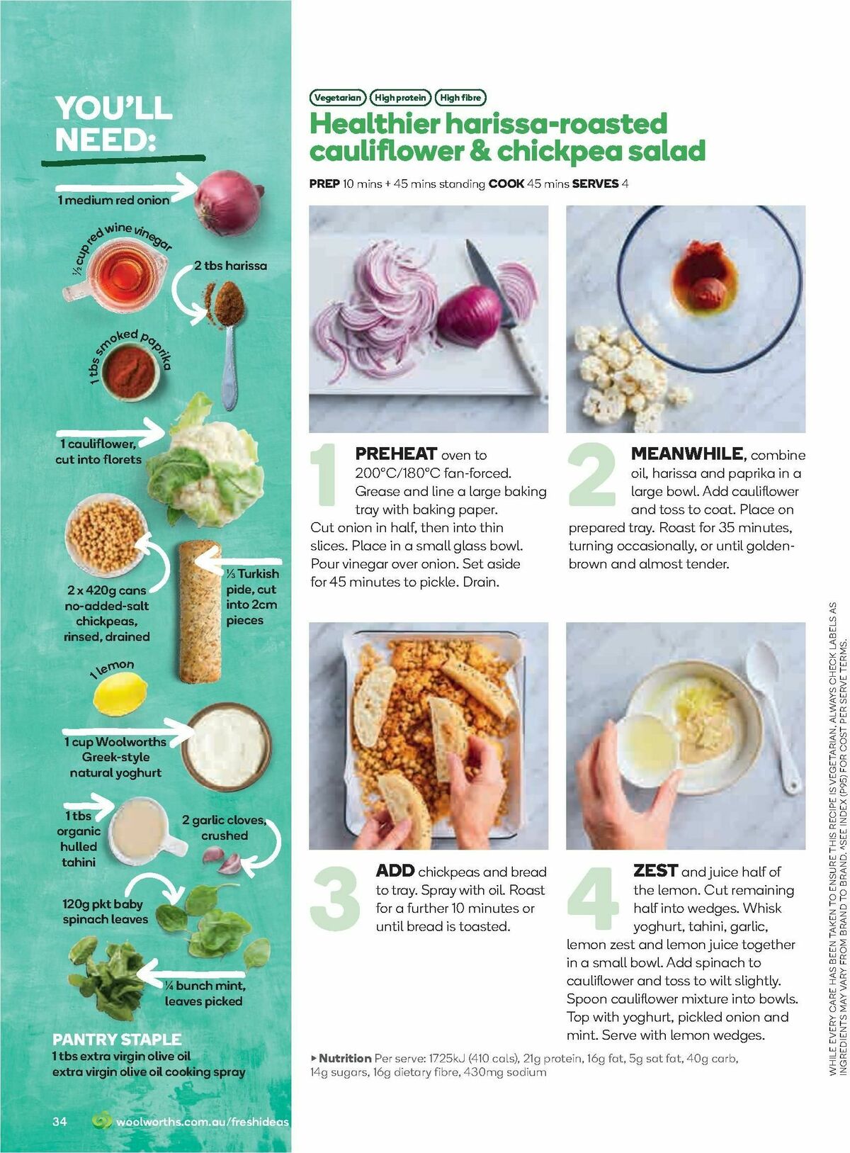 Woolworths Fresh Ideas Magazine May Catalogues from 1 May