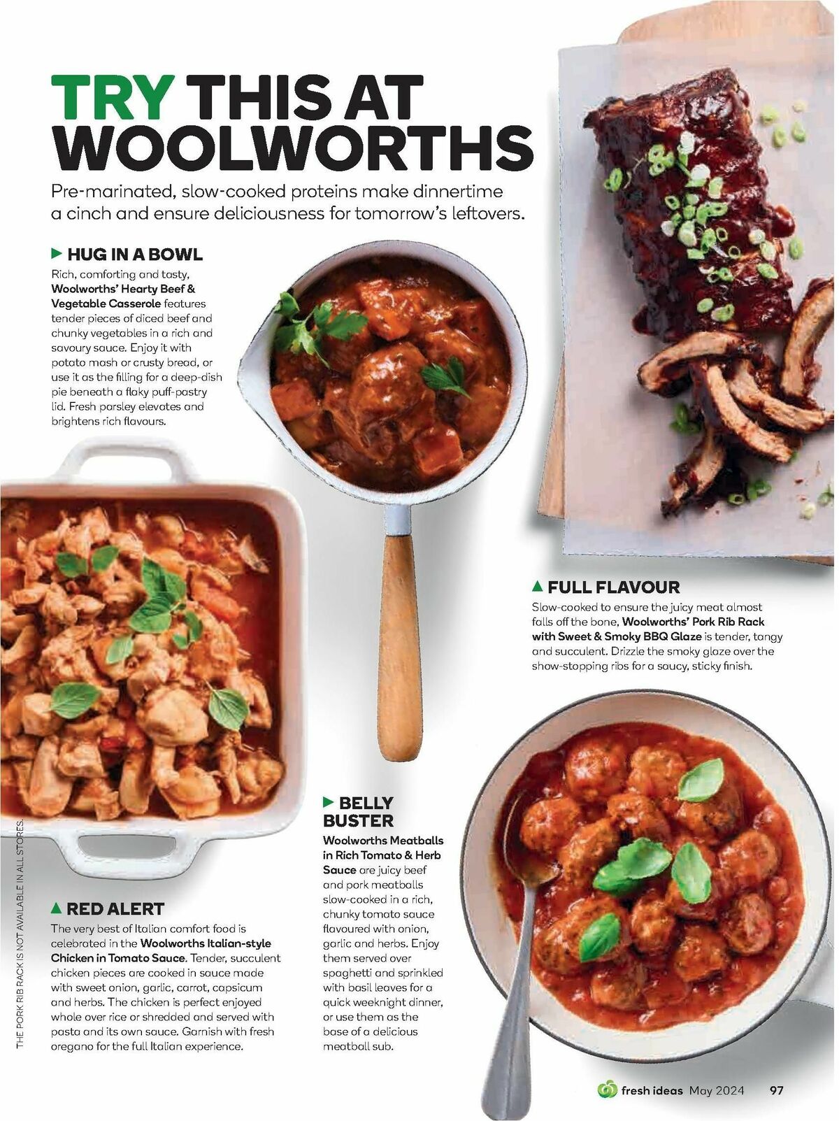 Woolworths Fresh Ideas Magazine May Catalogues from 1 May