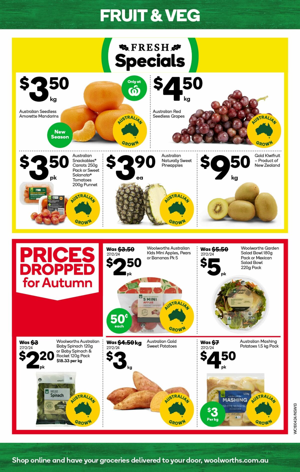 Woolworths Catalogues from 8 May