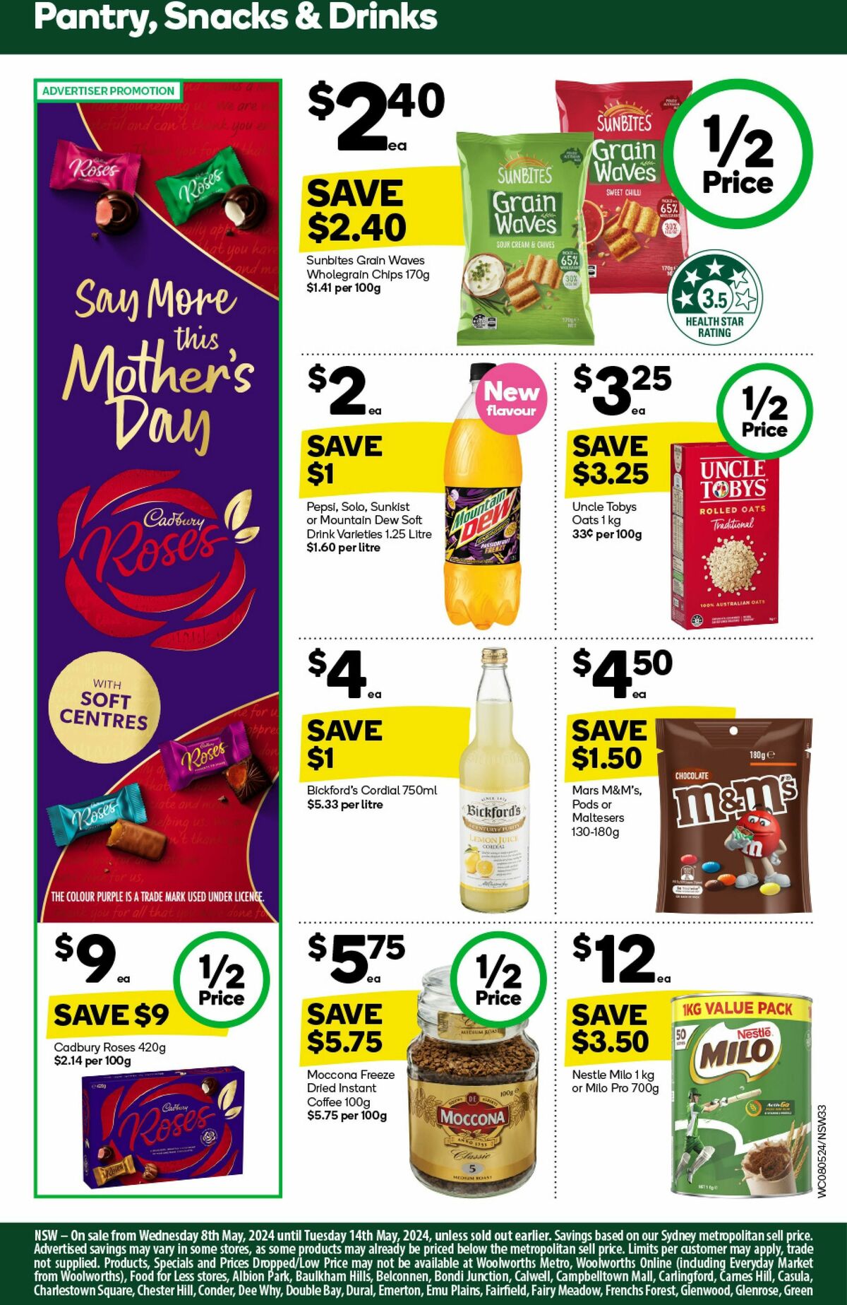 Woolworths Catalogues from 8 May