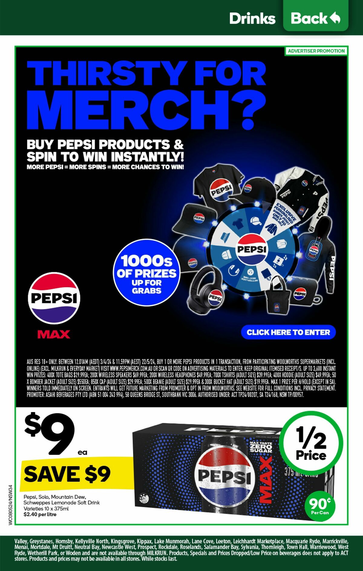 Woolworths Catalogues from 8 May