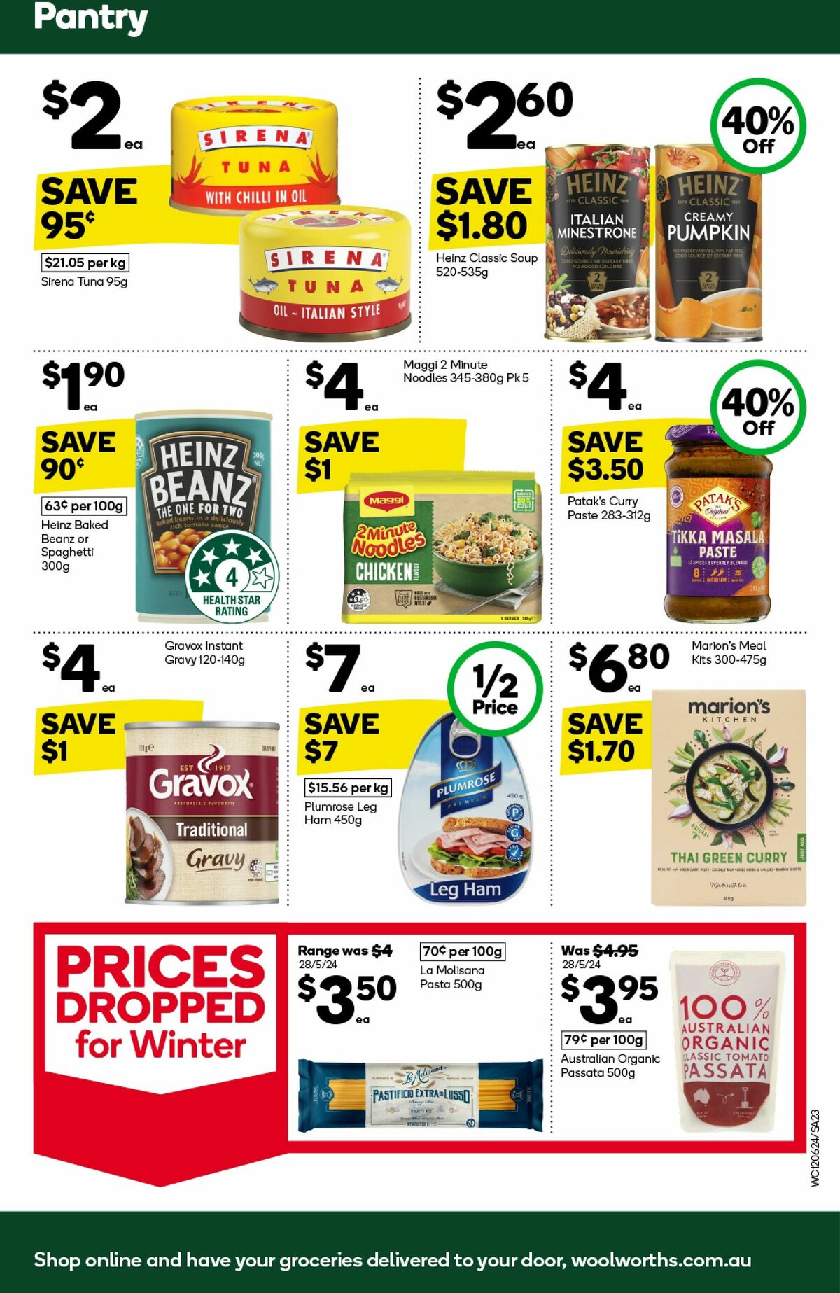 Woolworths Catalogues from 12 June