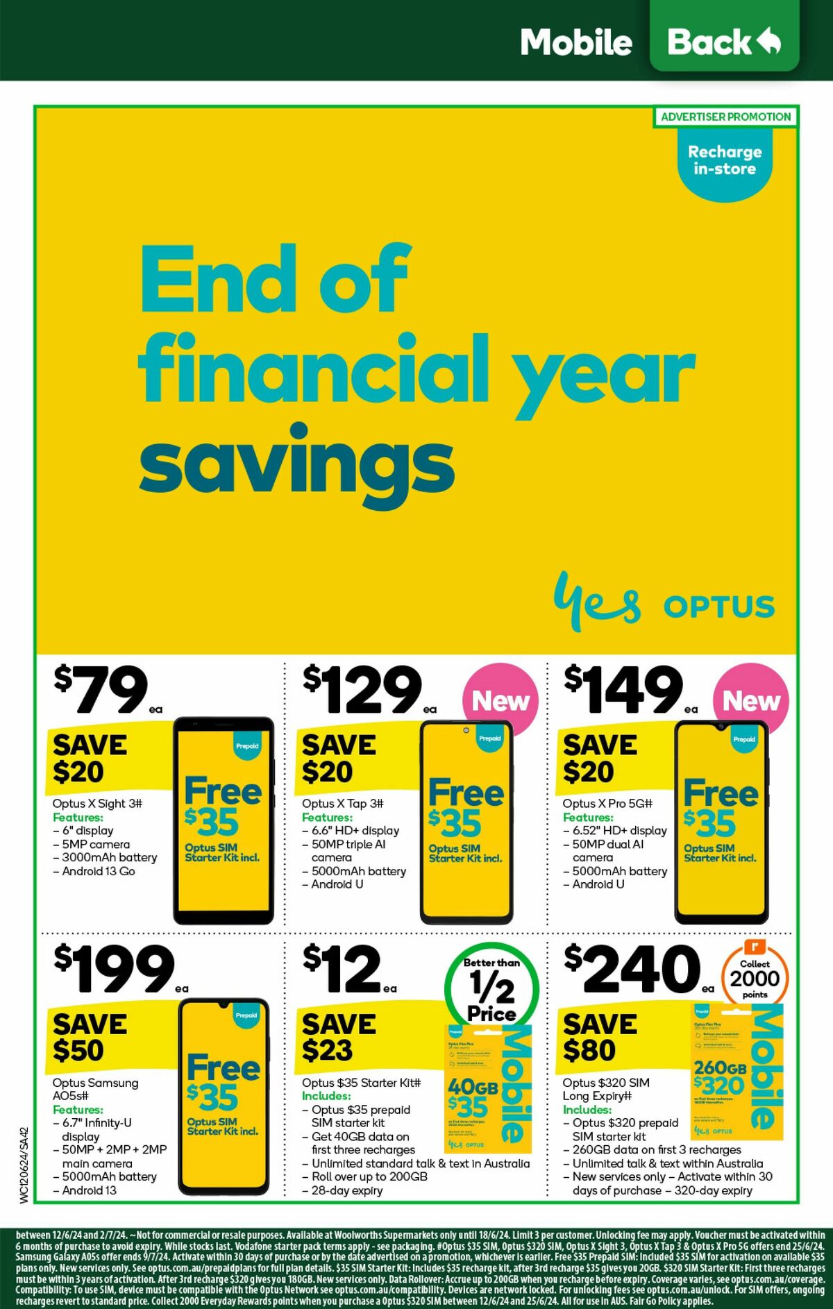Woolworths Catalogues from 12 June