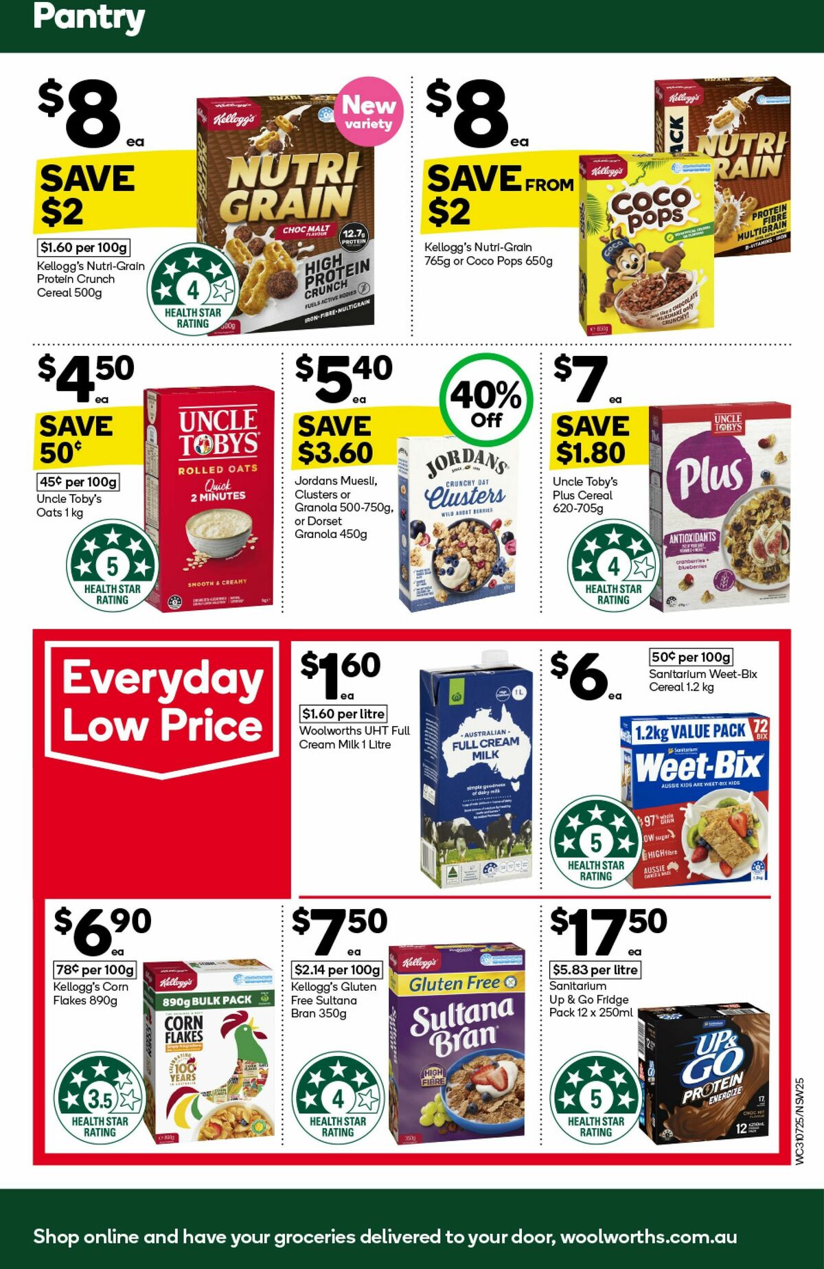 Woolworths Catalogues from 31 July